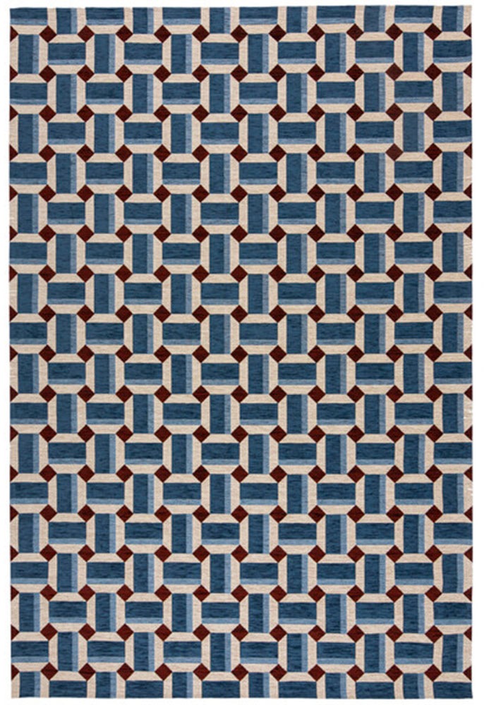 FLAIR RUGS Teppich »Lennox Geometric«, rechteckig, 1 mm Höhe