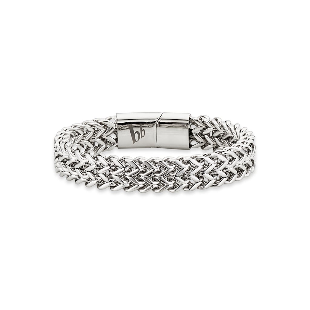 Bruno Banani Armband »Schmuck Geschenk, Armkette Ankerkette 12 mm breit Silber«