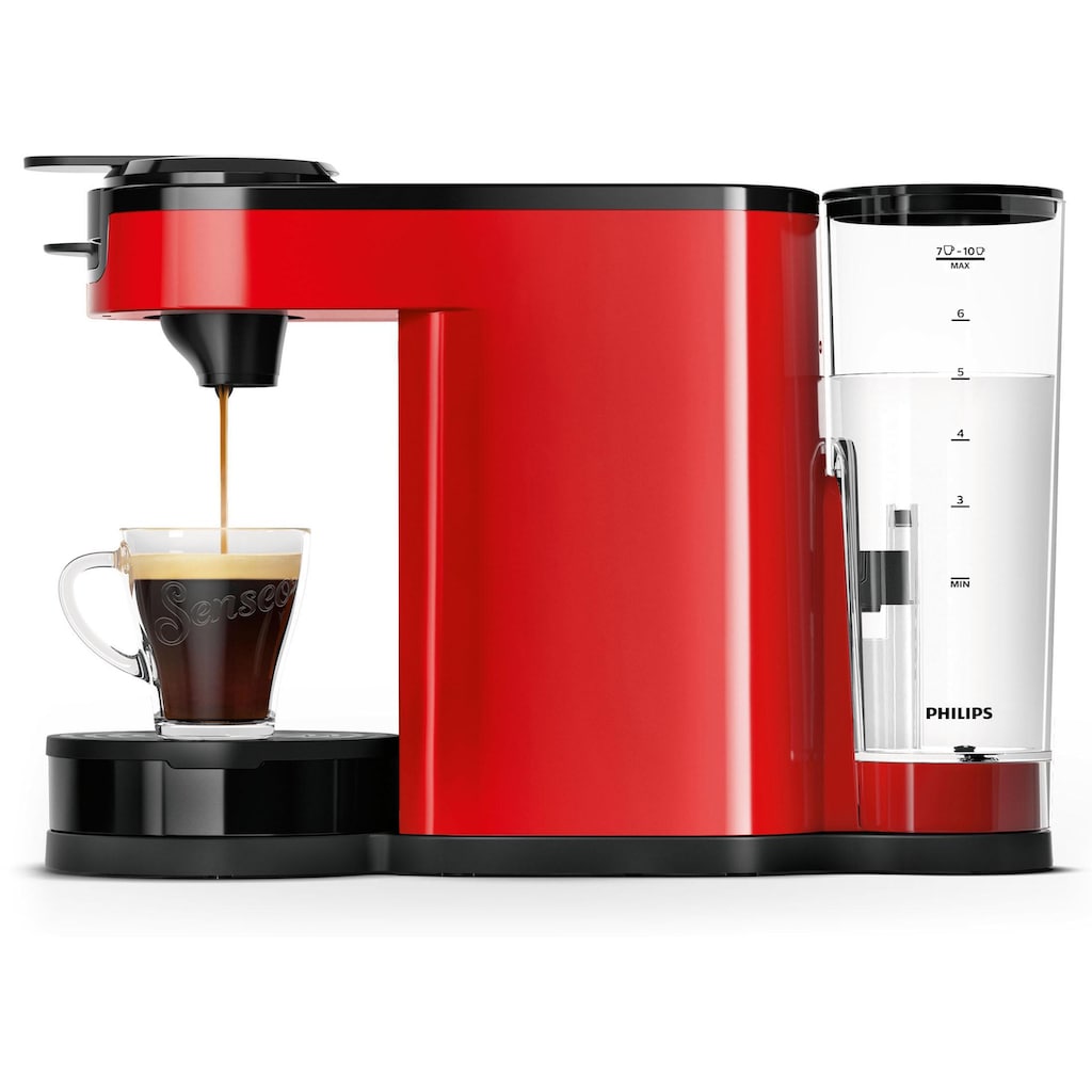 Philips Senseo Kaffeepadmaschine »SENSEO® Switch HD6592/80«, 1 l Kaffeekanne, Papierfilter, Kaffeepaddose im Wert von 9,90 € UVP