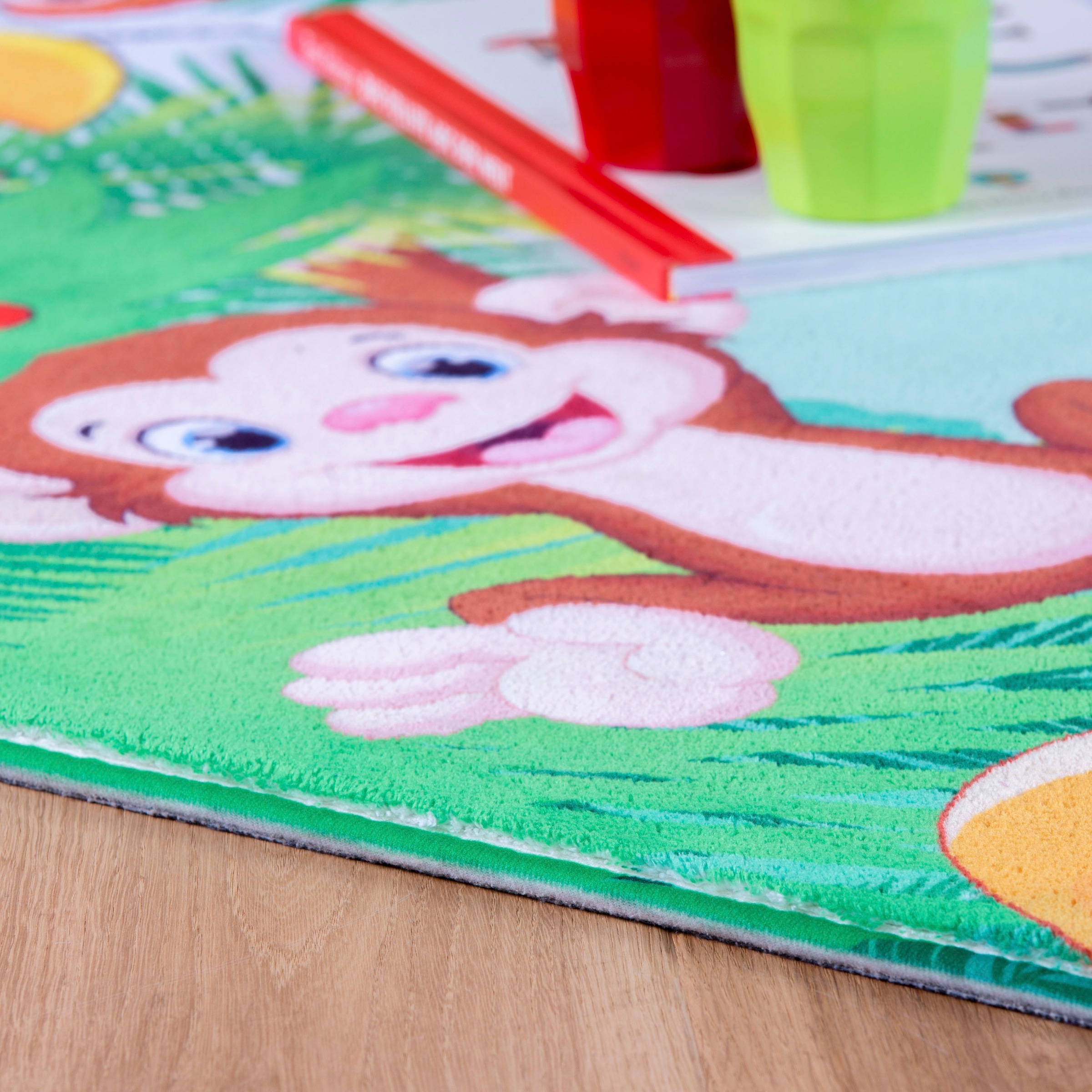 Obsession Kinderteppich »My Juno 471«, rechteckig, 10 mm Höhe, Spielteppich, Motiv Tiere, Kinderzimmer