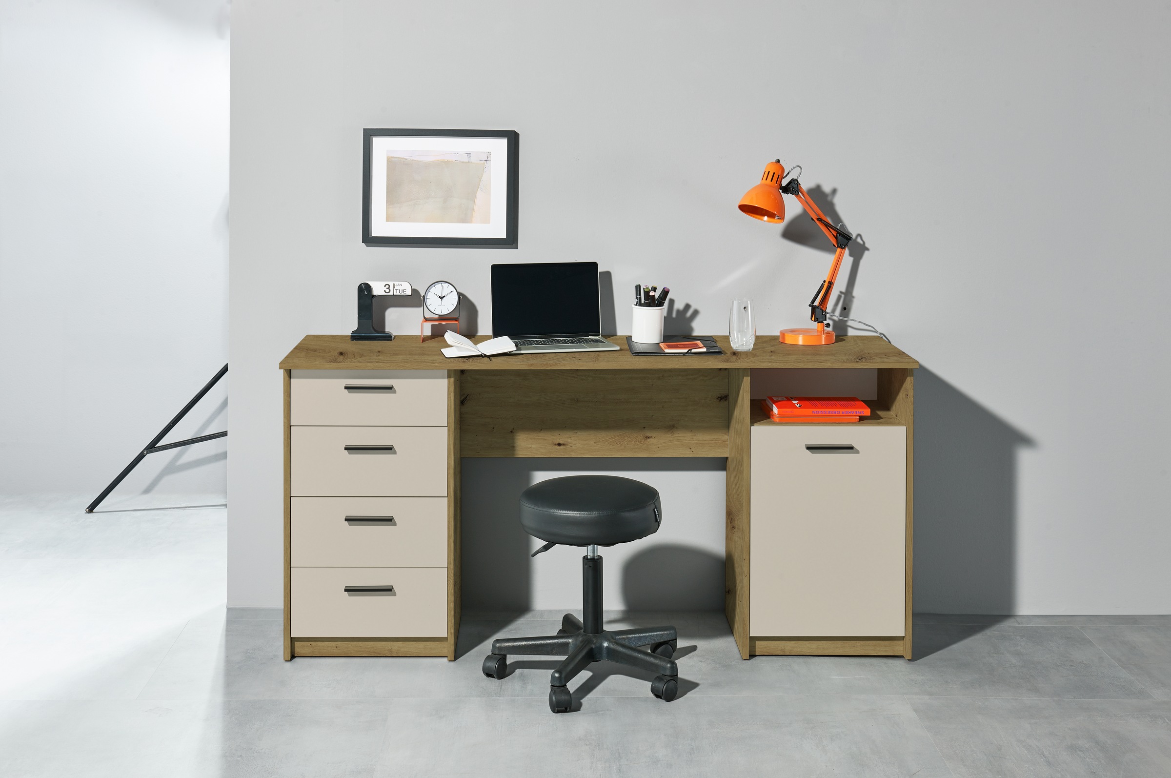 BEGA OFFICE Schreibtisch »Lotta, BxHxT 160x77x50 cm« 1 Stk. tlg. günstig online kaufen