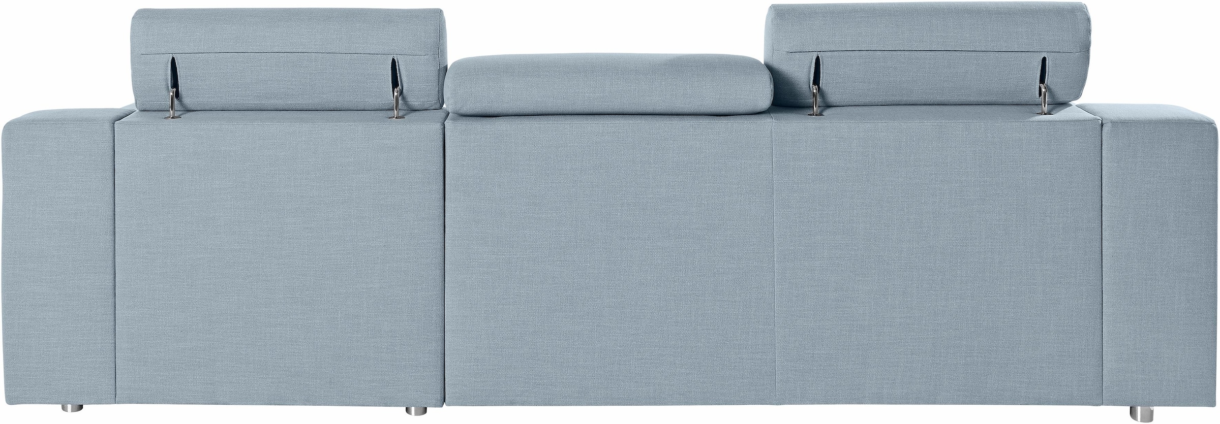 sit&more Ecksofa »Andiamo L-Form«, wahlweise mit Bettfunktion, inklusive Kopfteilverstellung