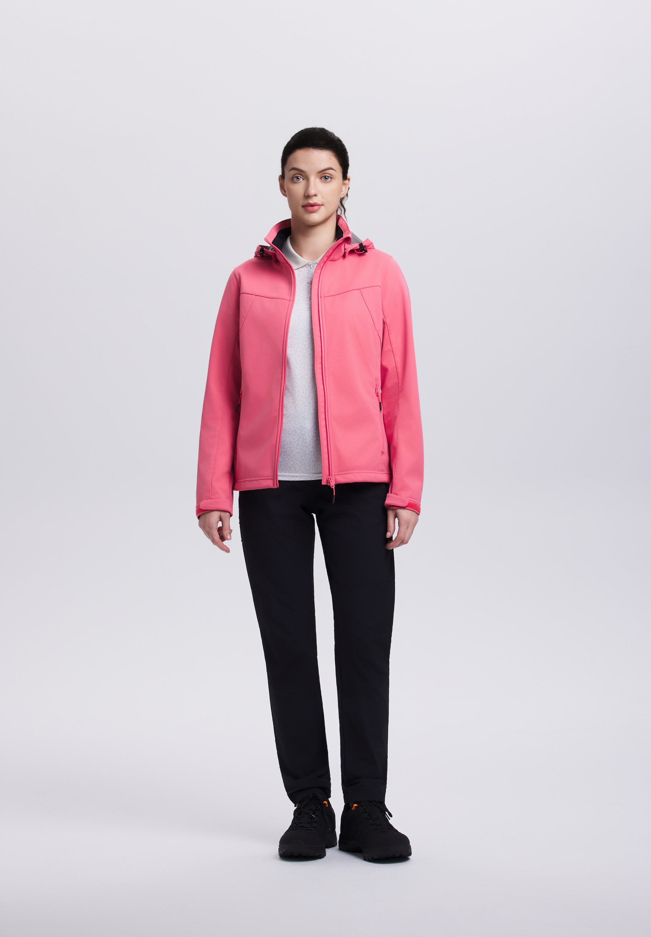 Icepeak Softshelljacke »BOISE« wasserabweisendes Material, atmungsaktiv, Wassersäule 8000