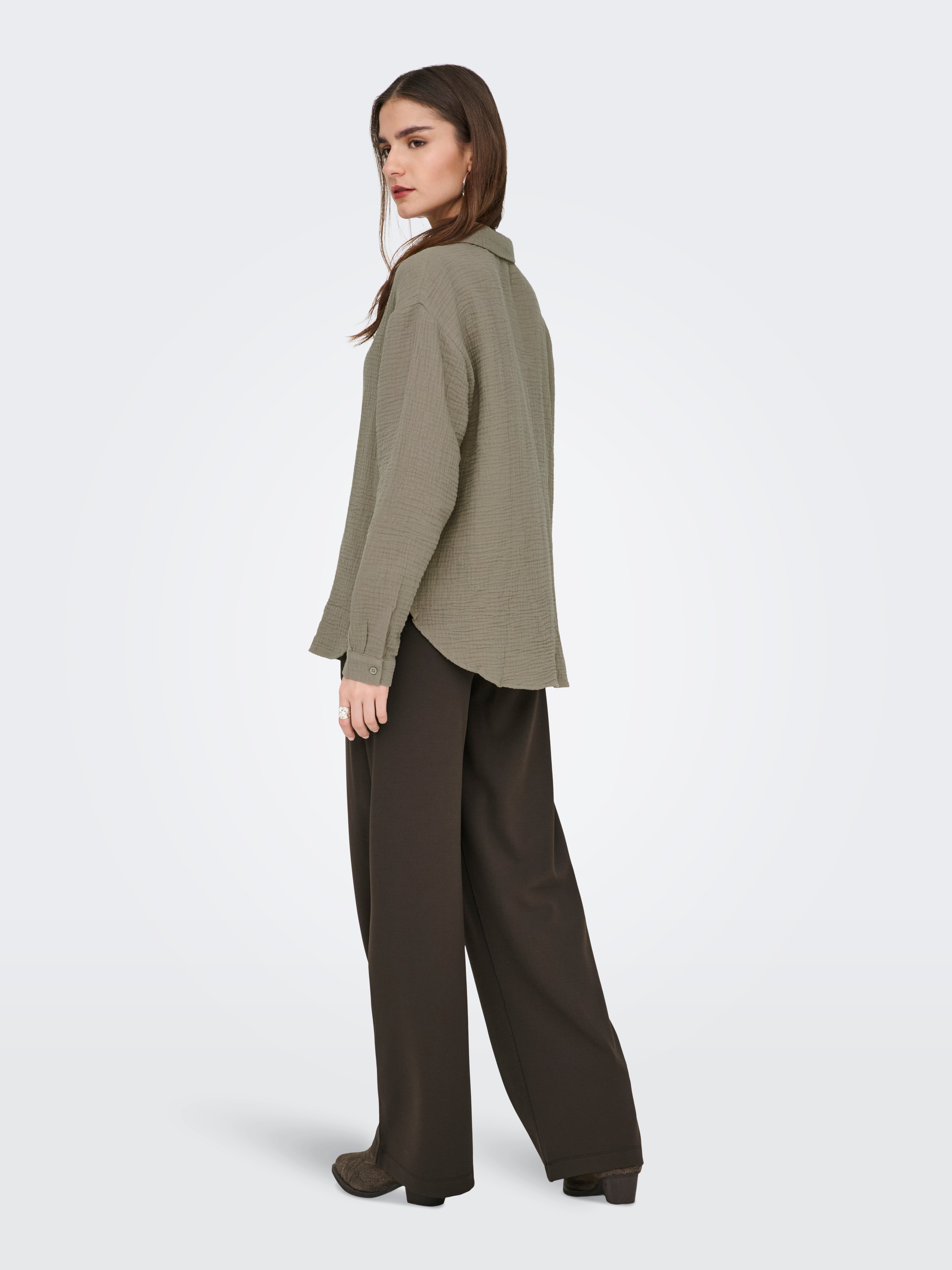 JDY Hemdbluse »JDYTHEIS LIFE L/S LOOSE SHIRT WVN NOOS« Baumwolle, regular fit