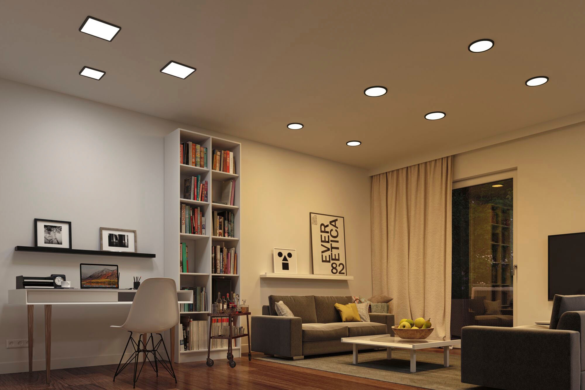 Paulmann LED Bad-Einbauleuchte »Areo«, Schutzart IP44, Ø 11,8 cm, inkl. LED Leuchtmittel