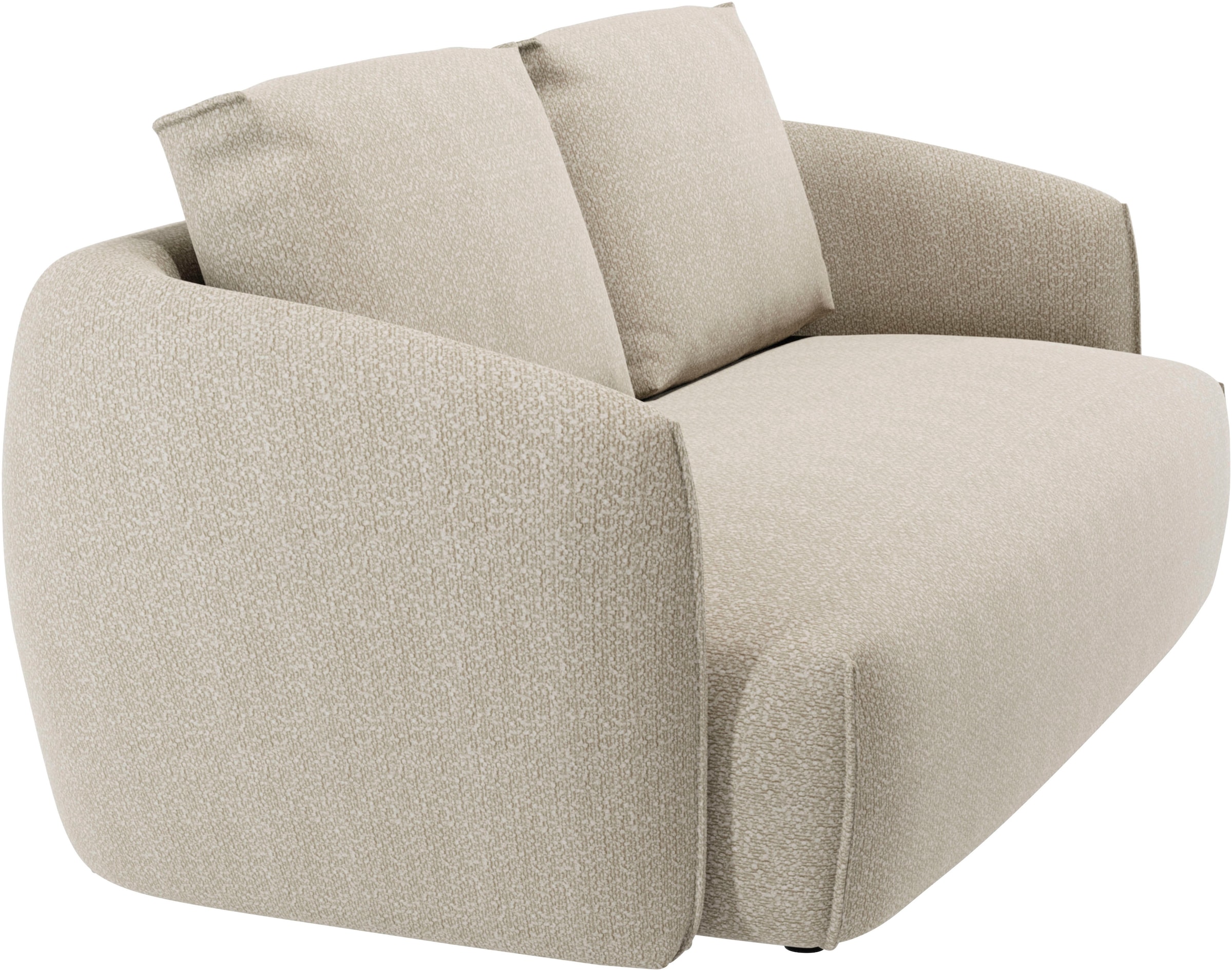 Guido Maria Kretschmer Home&Living 2-Sitzer »Shawn Designsofa, elegant geschwungen Armlehnen, bequem«, organischer Form, mit hochwertigem Bezug