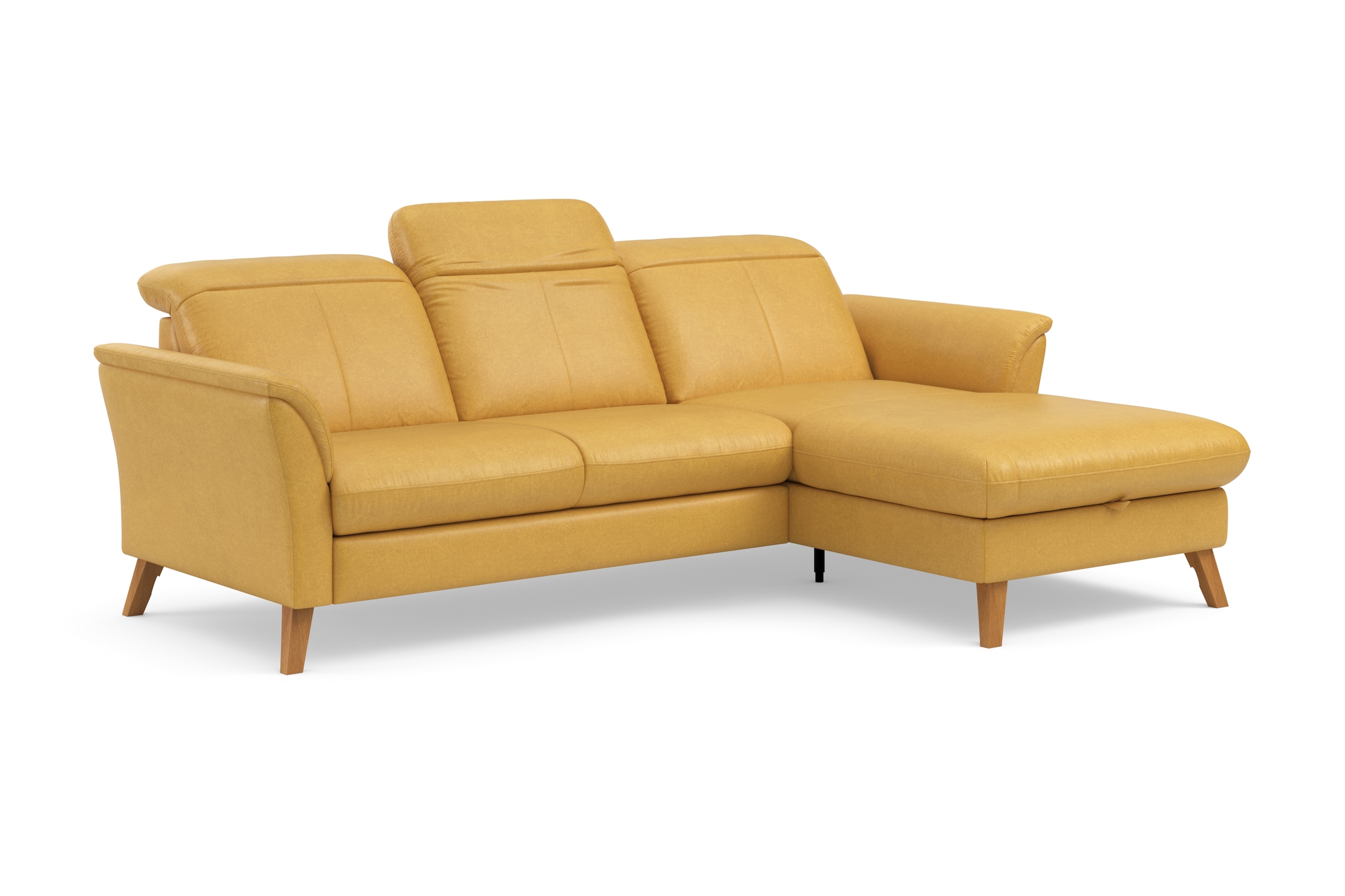 sit&more Ecksofa »Romero L-Form«, wahlweise mit oder ohne Relax-Funktion, Bettfunktion, Bettkasten