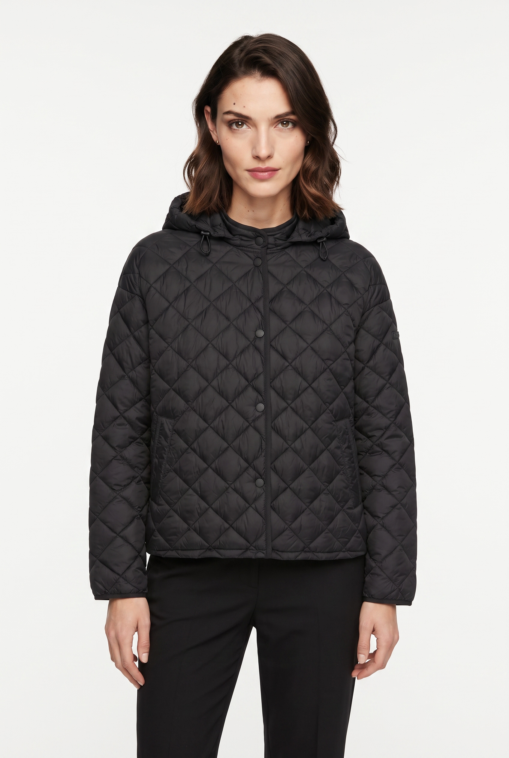 Cinque Steppjacke »CIPHIL« mit Kapuze mit abnehmbarer Kapuze, Oversize Fit, leicht wärmend
