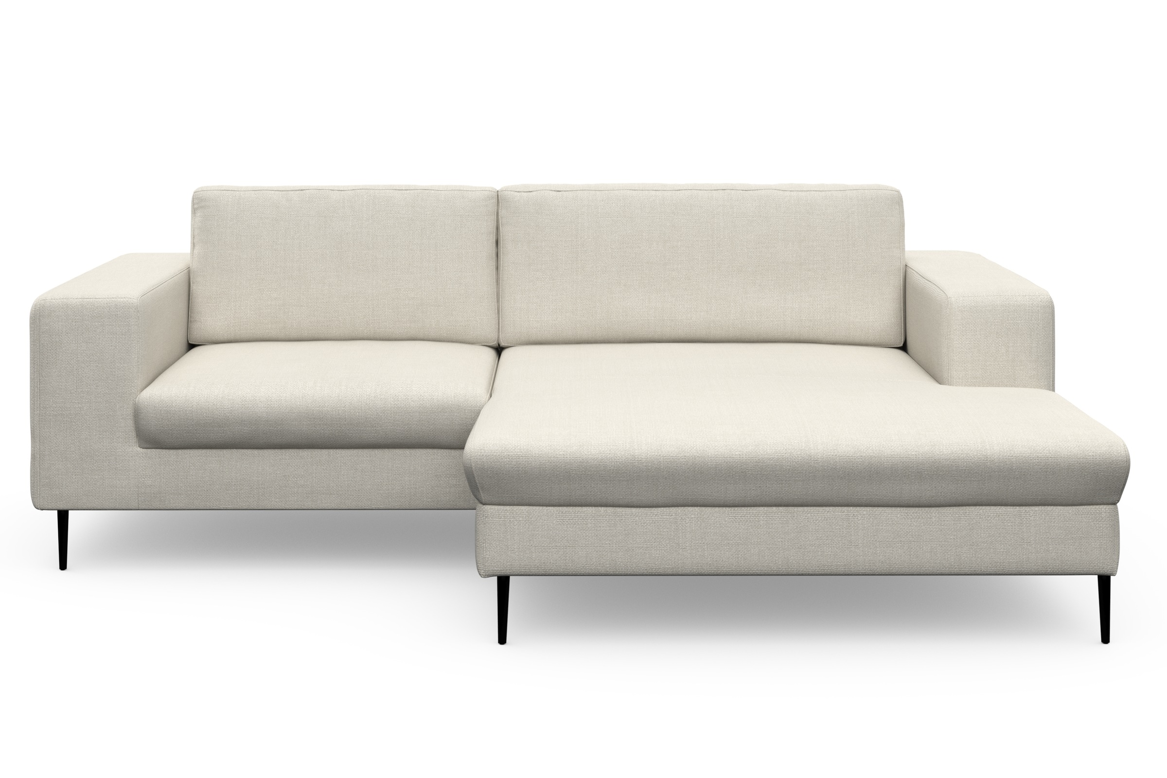 DOMO collection Ecksofa »Modica kompakt und elegant, Breite 244, L-Form« mo günstig online kaufen
