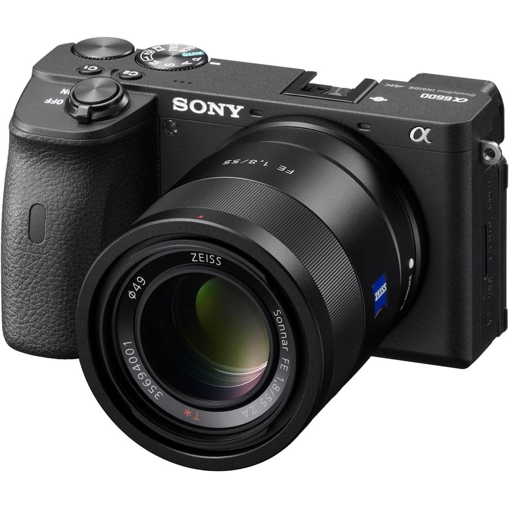 Sony Systemkamera »ILCE-6600B - Alpha 6600 E-Mount«, 24,2 MP, 4K Video, 180° Klapp-Display, NFC, Bluetooth, WLAN (Wi-Fi), nur Gehäuse