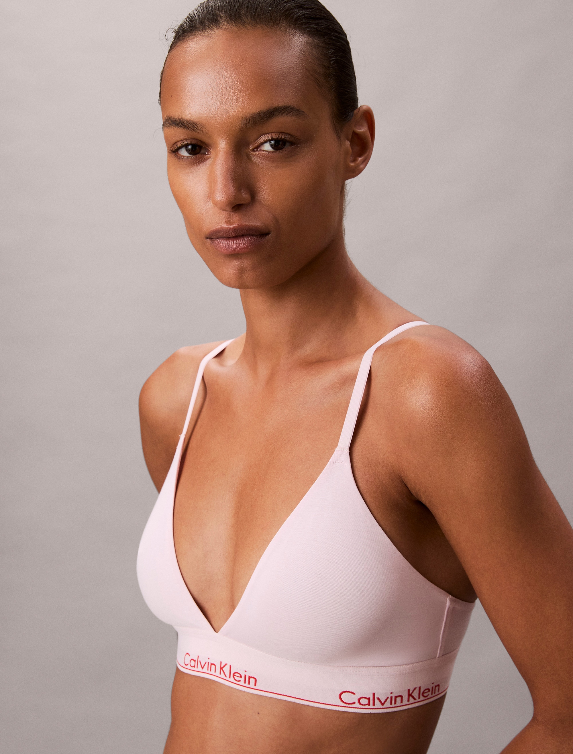 Calvin Klein Underwear Triangel-BH »LIGHTLY LINED TRIANGLE«, Mit elastischem Saum