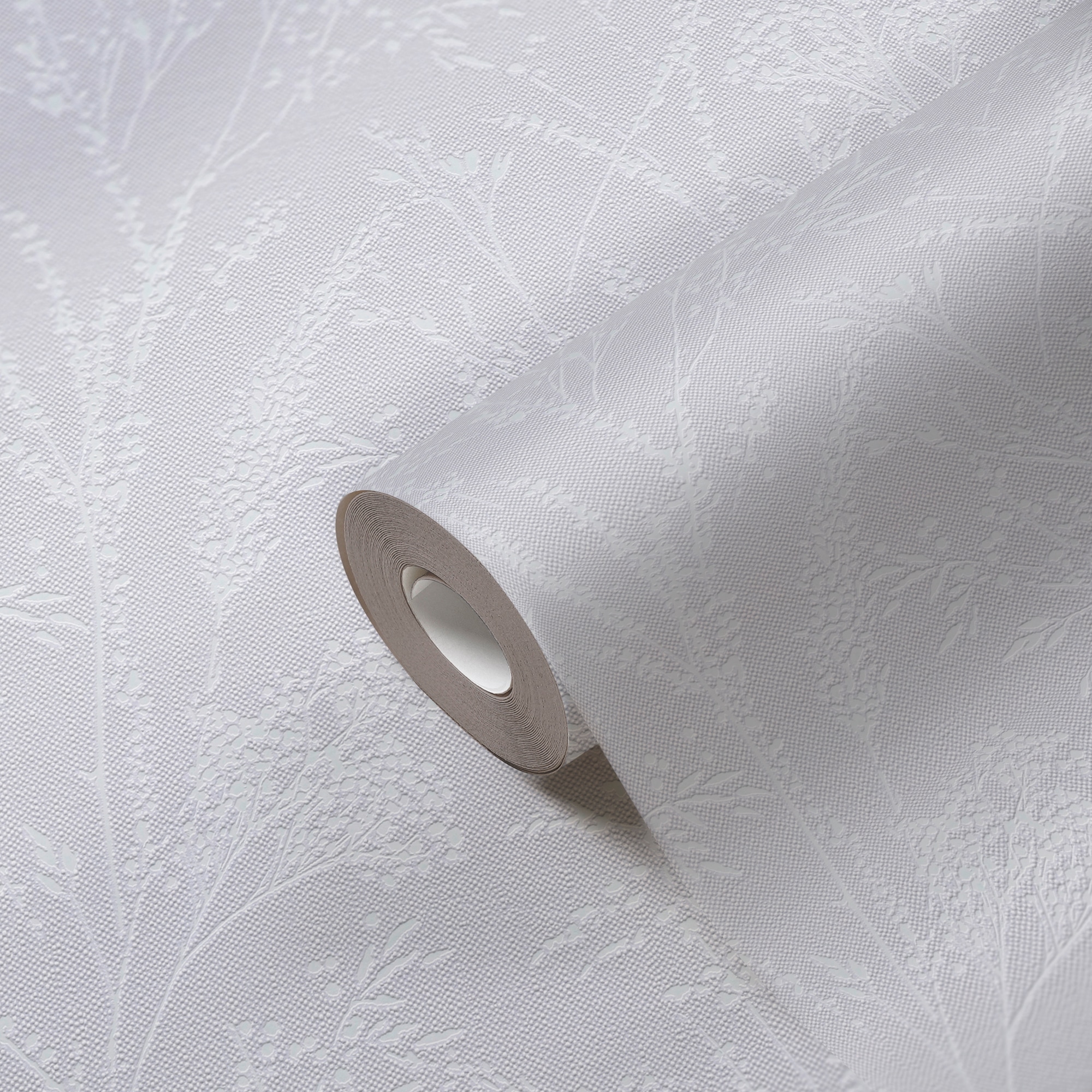 A.S. Création Vliestapete »Pure Elegance Tapete mit Ästen Mustertapete Floral Blumen«, schimmernd, Vliestapete Blumentapete für Schlafzimmer Küche Wohnzimmer Äste Design