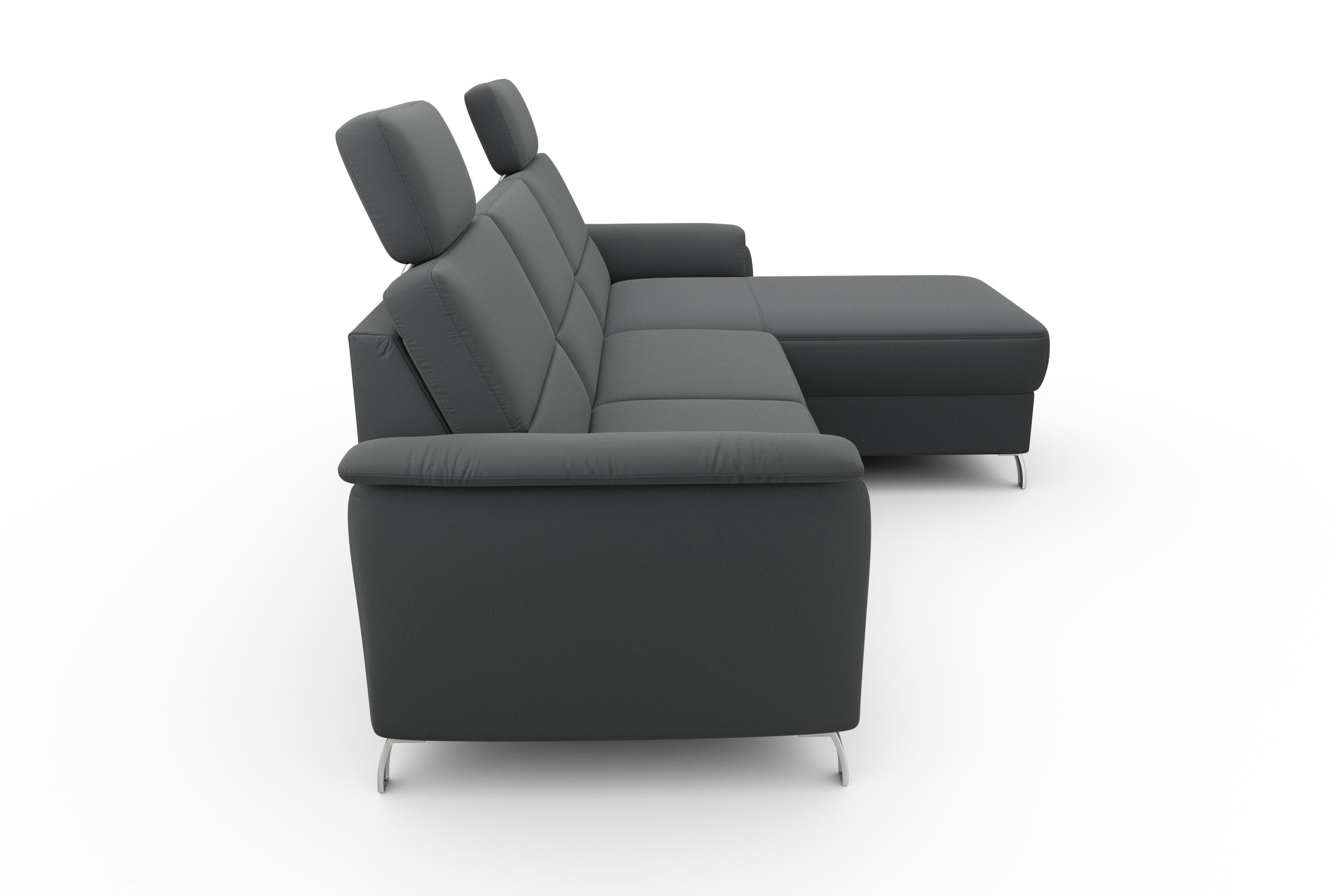 sit&more Ecksofa »Palmera L-Form«, Federkern, wahlweise mit Bettfunktion und mit/ohne Stauraum