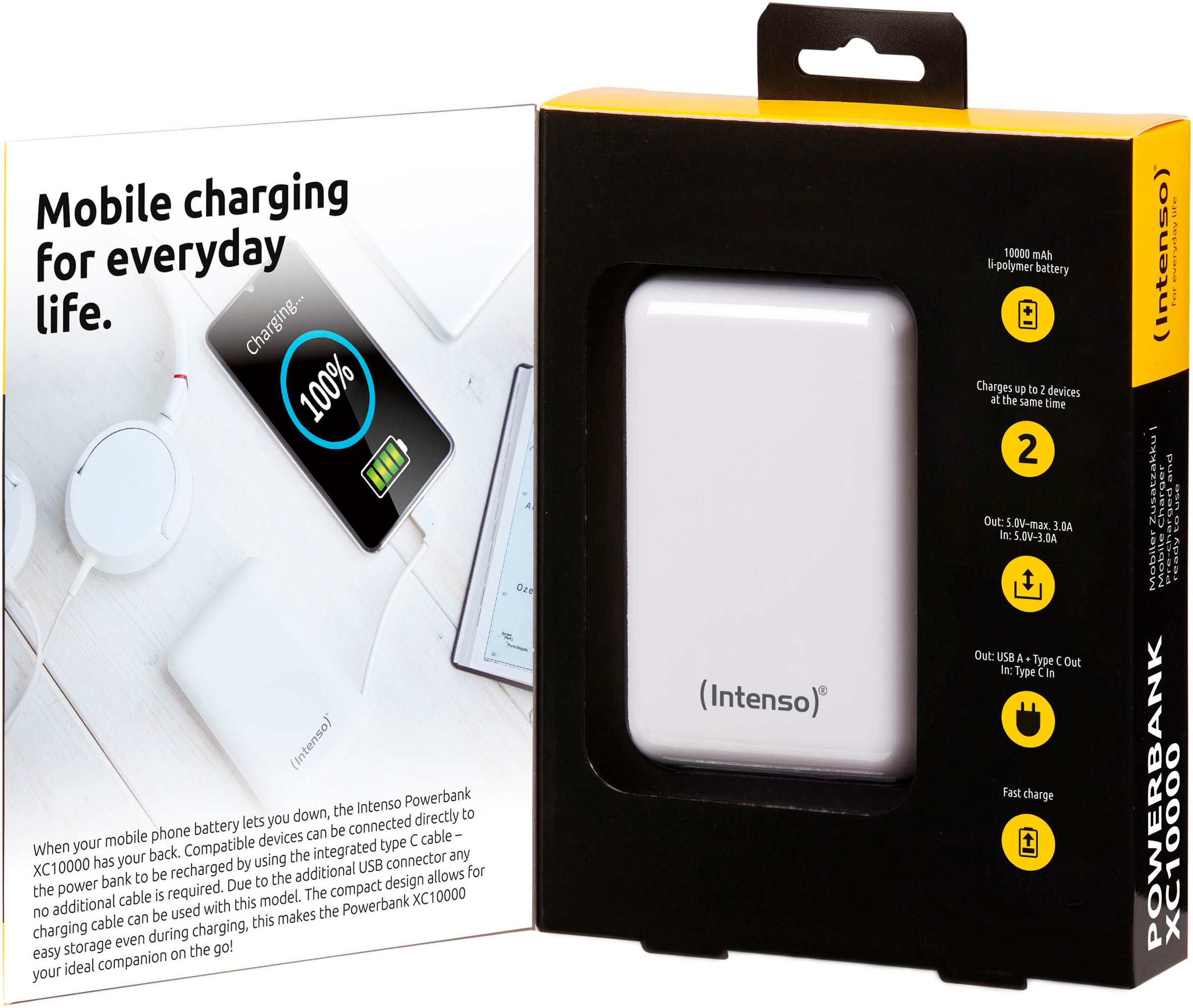 Intenso Powerbank »XC10000«, 10000 mAh