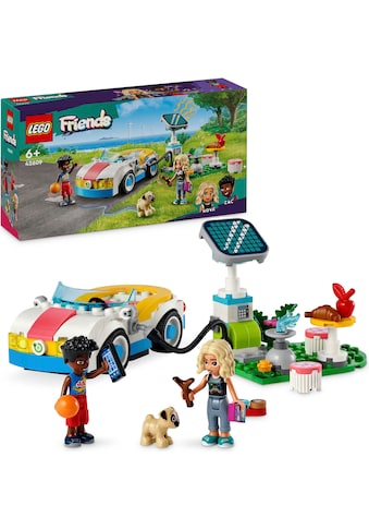 Konstruktionsspielsteine »E-Auto mit Ladestation (42609), LEGO Friends«, (170 St.),...