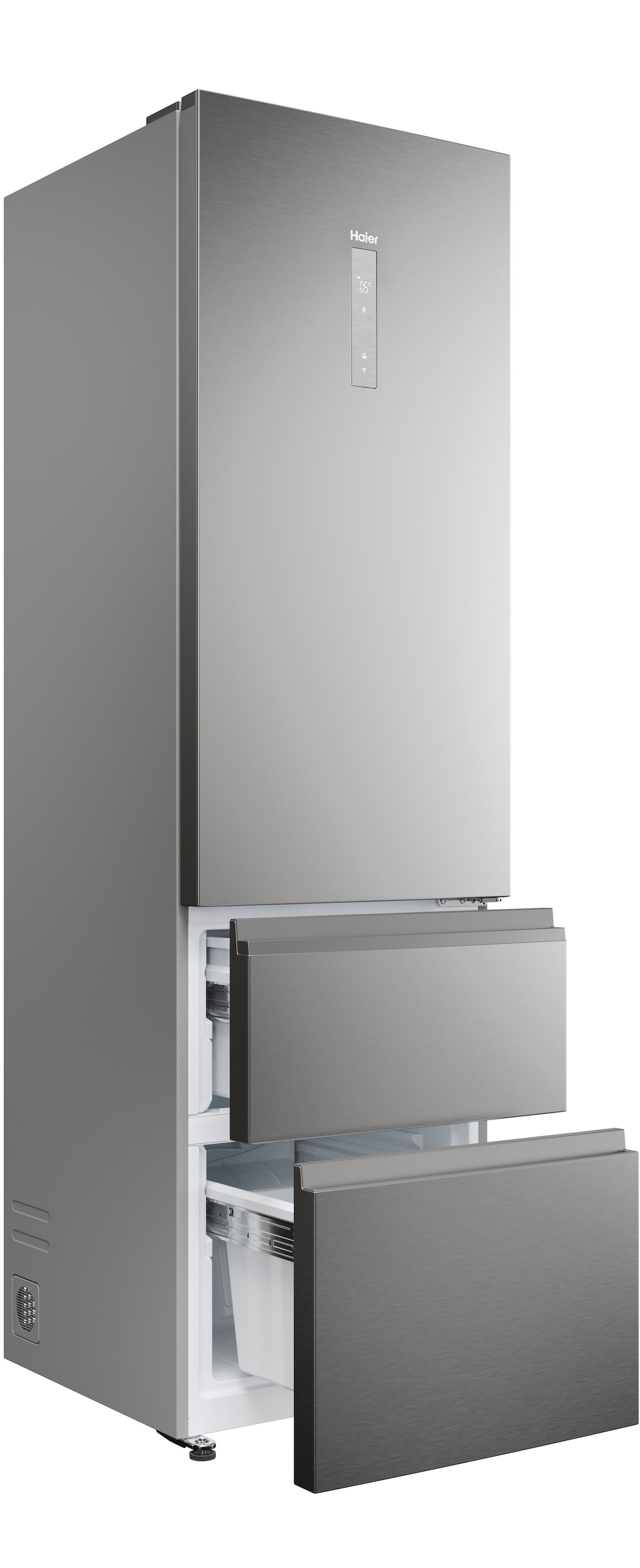 Haier Kühl-/Gefrierkombination 3D 60 Series 7 »HTW7620ANMG«, WIFI connected, Innovative Gefrier-Schubladen: Sparen Energie