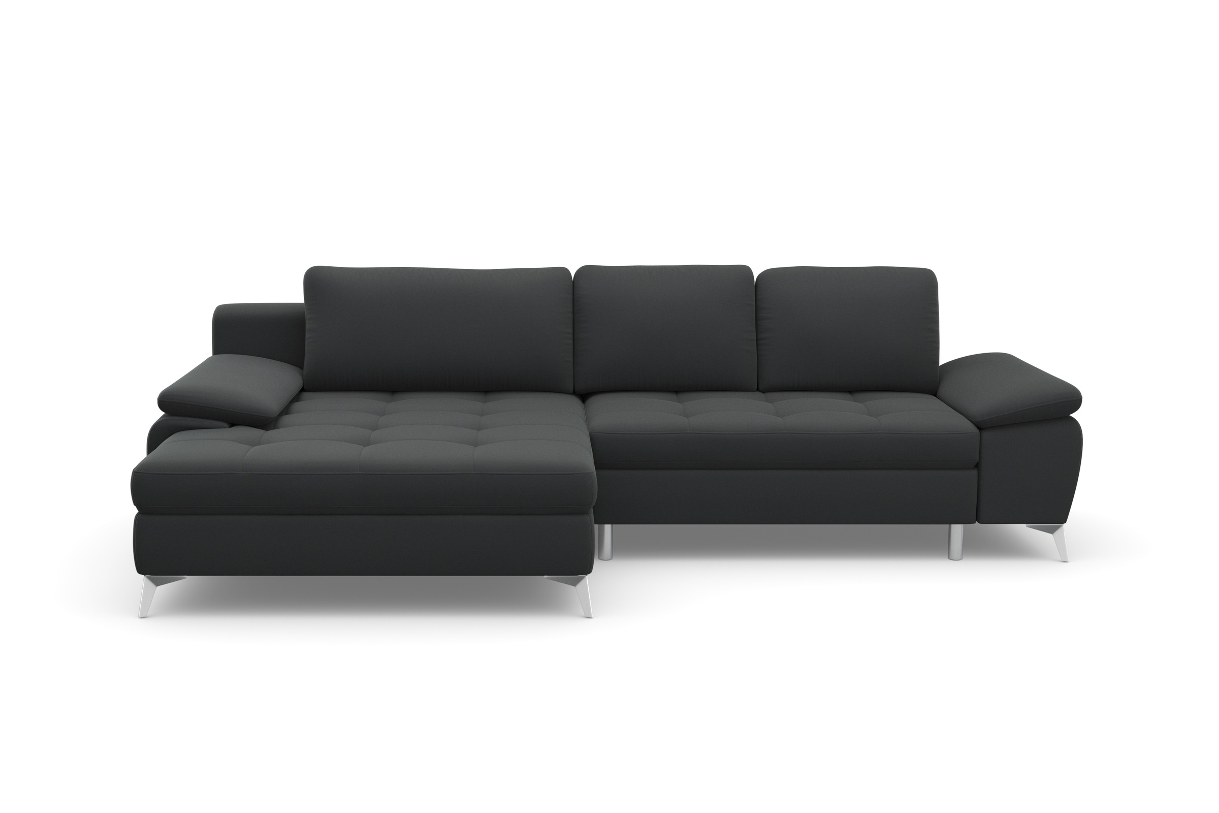 sit&more Ecksofa »Latigo L-Form«, mit Mega-Recamiere, wahlweise mit Bettfun günstig online kaufen