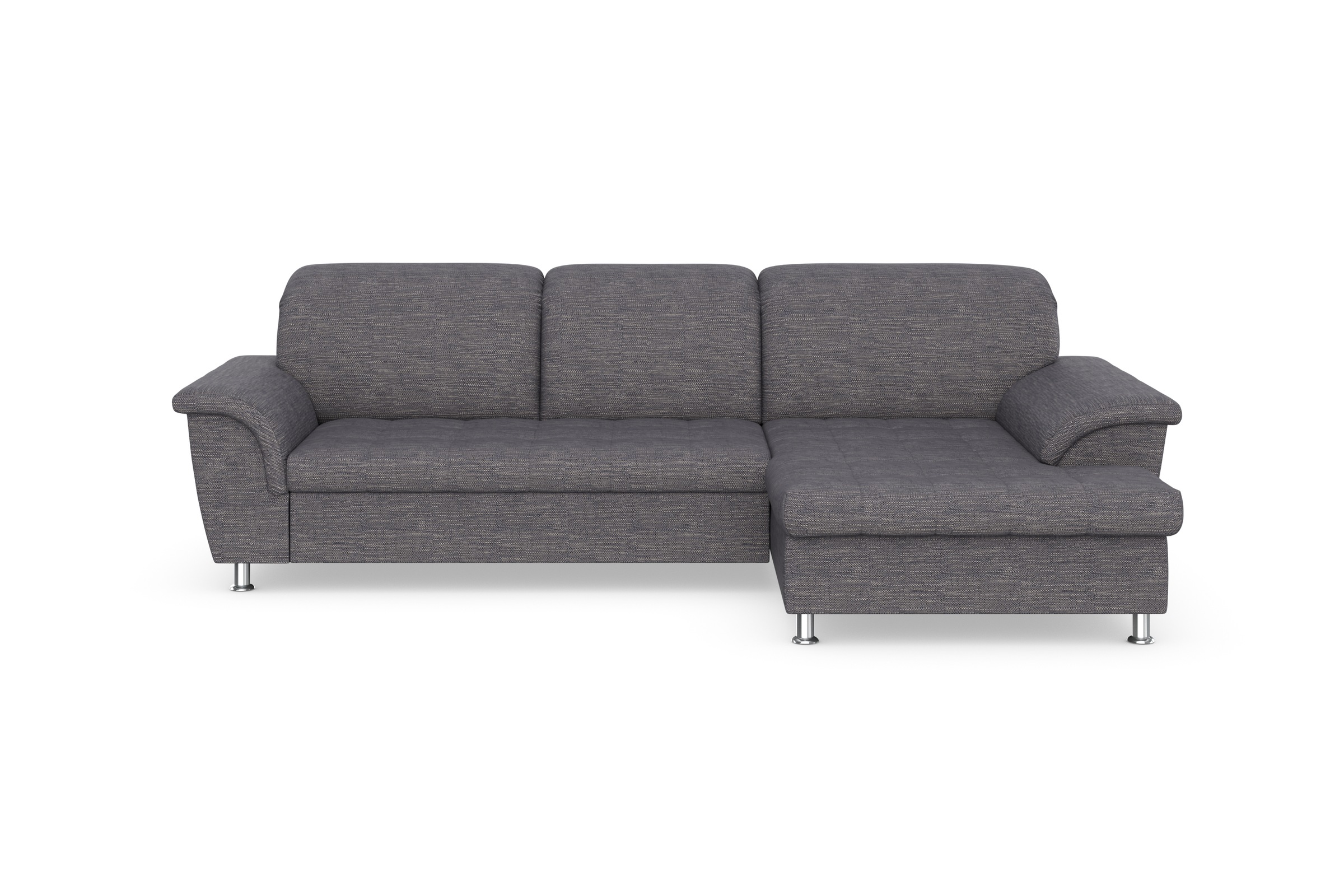 DOMO collection Ecksofa »Franzi Steppung im Sitzbereich B7T/H: 278/162/80 c günstig online kaufen