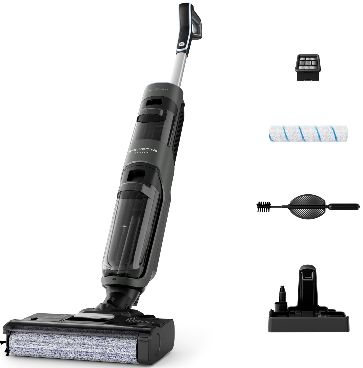 Rowenta Nass-Trocken-Sauger »X-Clean 4, kabellos, 2-in-1 Staubsauger für al günstig online kaufen
