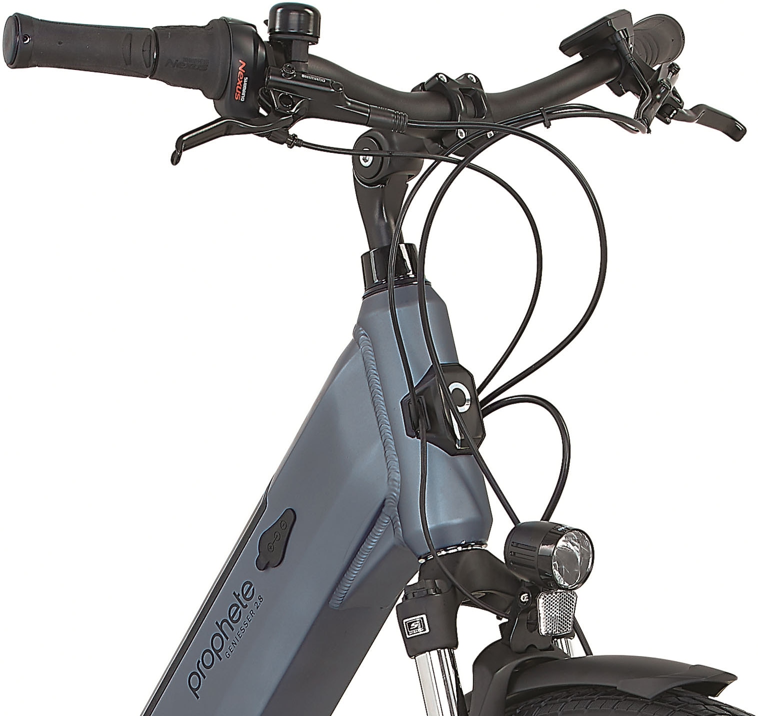 Prophete E-Bike »Geniesser 2.8«, 7 Gang, Shimano, Nexus, Frontmotor 250 W, Pedelec, Elektrofahrrad für Damen, Cityrad