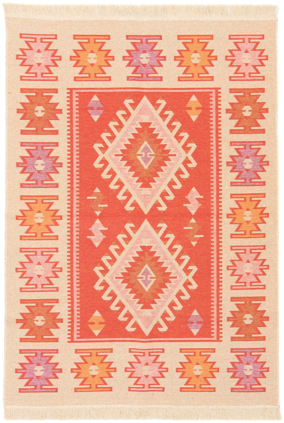 morgenland Wollteppich »Kelim Teppich - Trendy »Ariz« Rechteckig«, rechteck günstig online kaufen