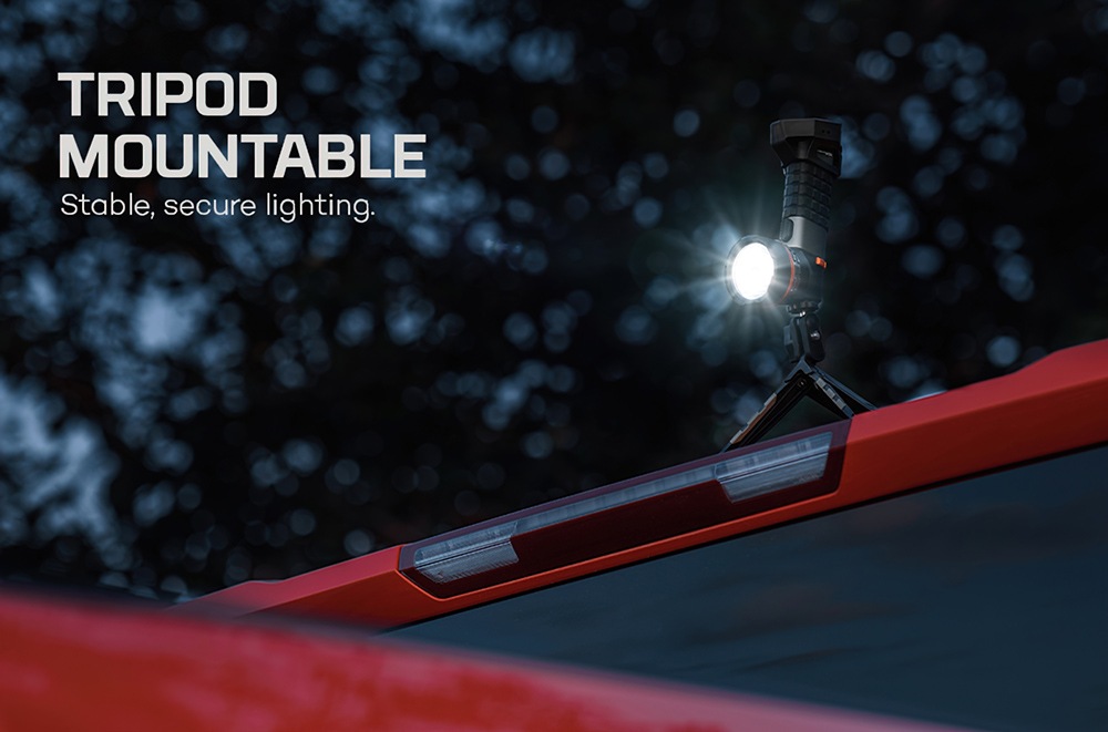 NEBO LED Taschenlampe »Nebo LUXTREME SL100« Set, Taschenlampe inkl. Ladekabel, 2 Stk. tlg. Leuchtet bis zu 1,6 km weit!