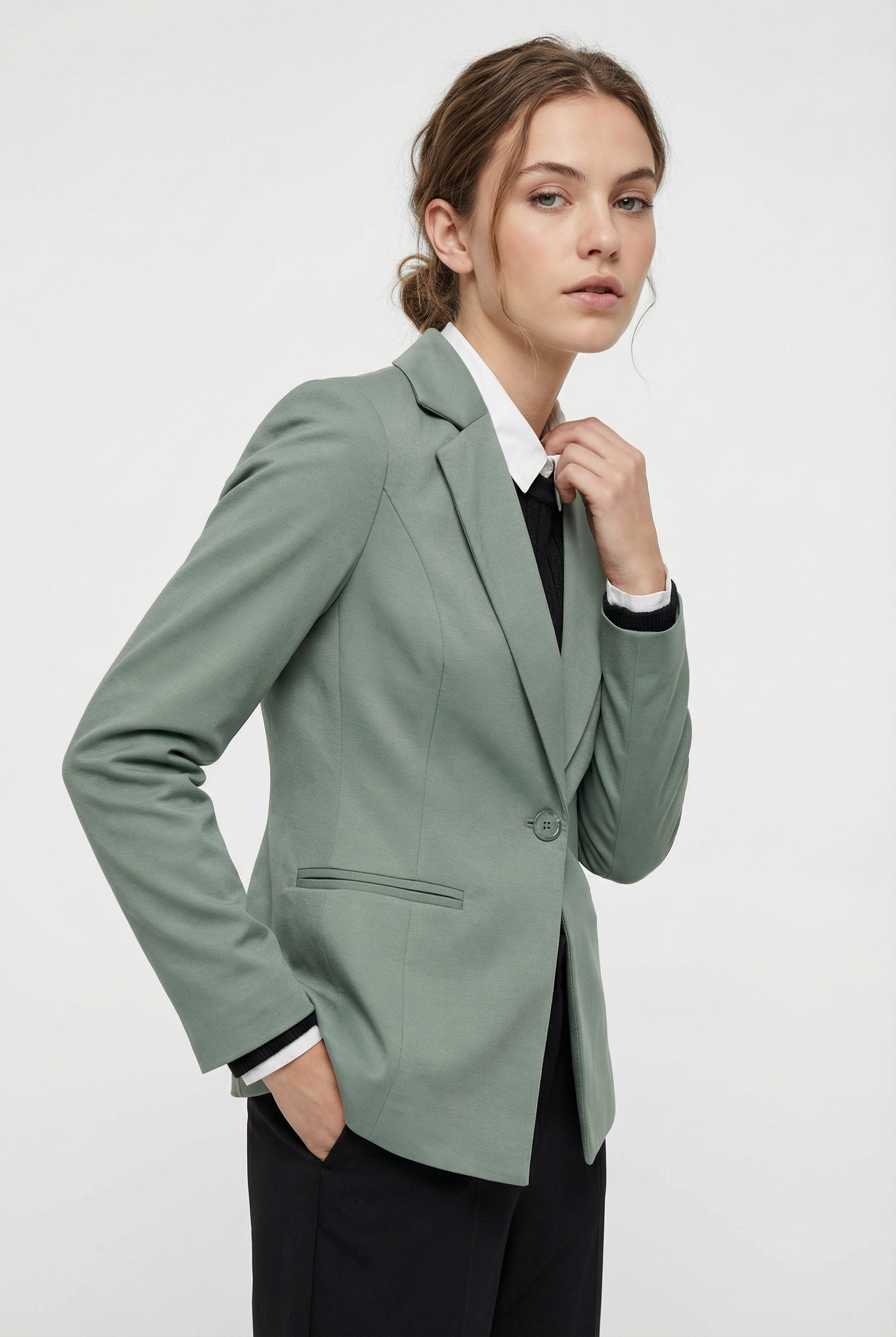 ONLY Kurzblazer »ONLPEACH L/S FIT BLAZER TLR NOOS«