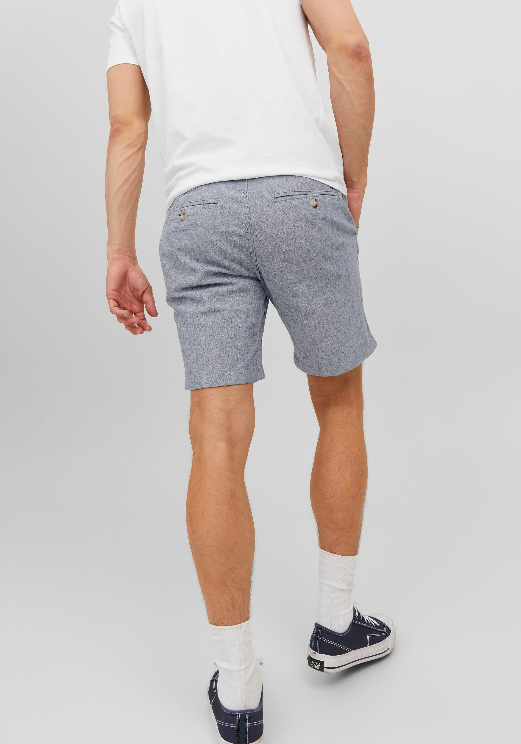 3. Bild von Jack & Jones Chinoshorts »JPSTPALMA JJLINEN SHORTS DEK SN«