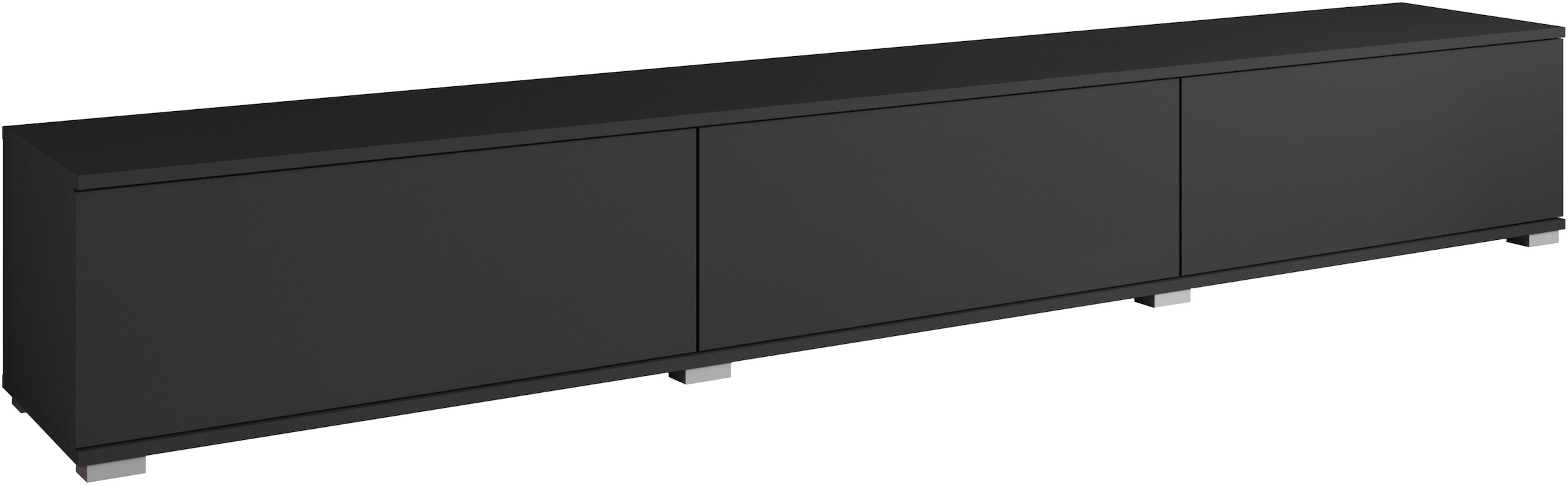 OTTO home Lowboard »Kenia TV-Schrank, 220 cm breit, mit 3 Klappen« 1 Stk. tlg. Stand- oder Hängemontage, stilvolles Design