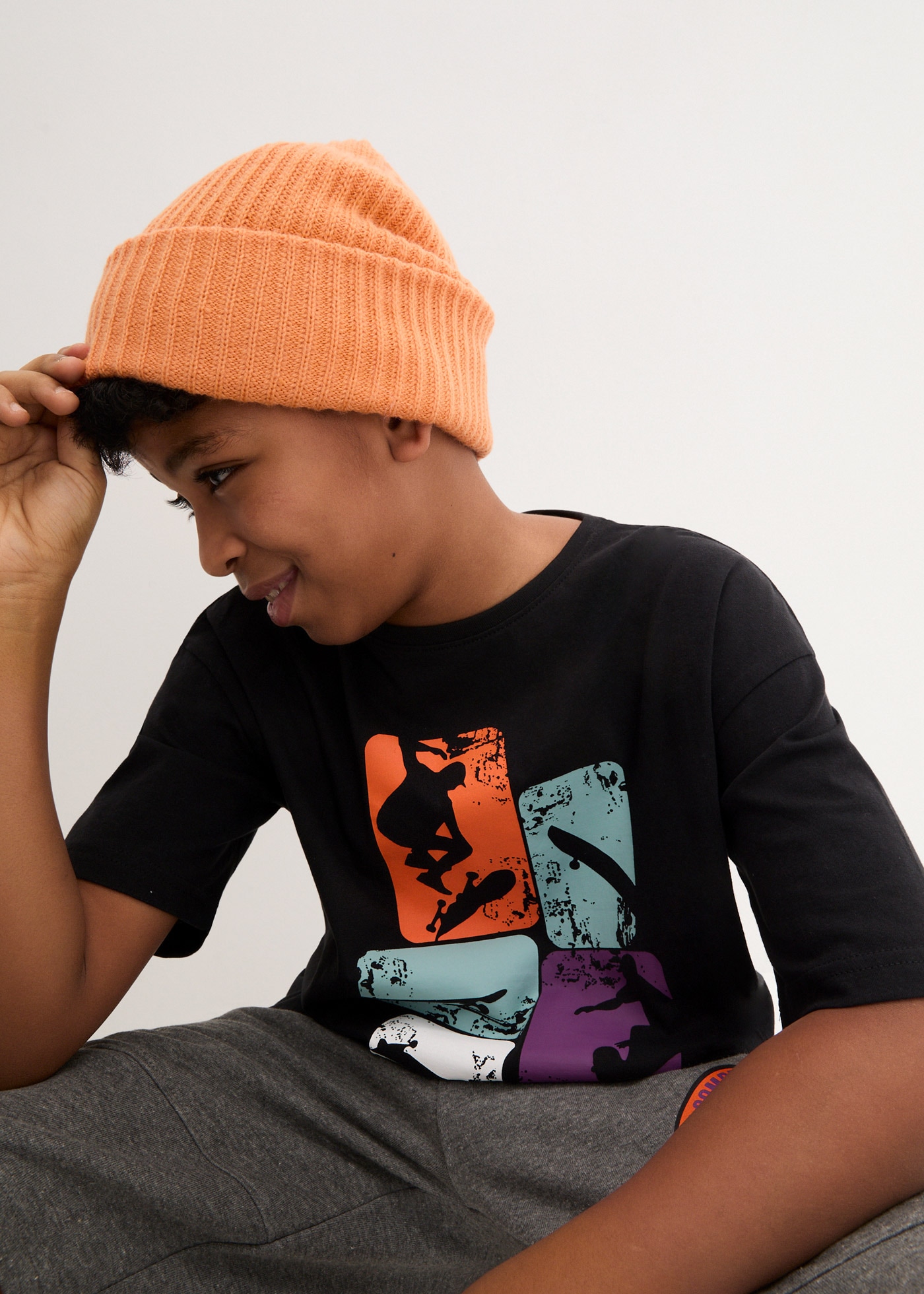 bonprix T-Shirt »T-Shirt aus reiner Baumwolle«, T-Shirt aus reiner Baumwolle
