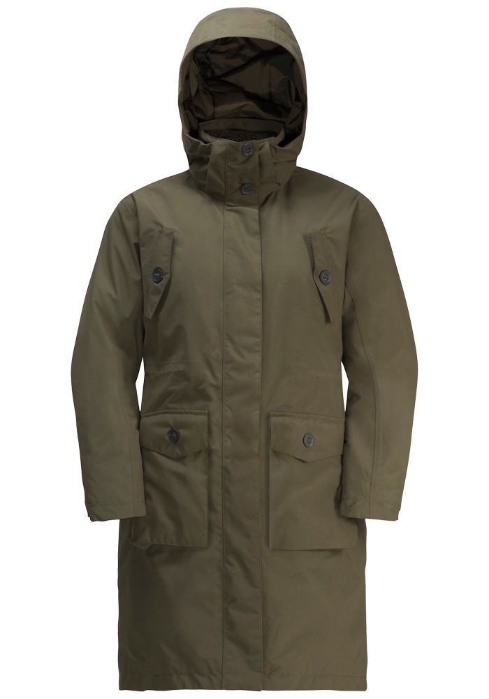 Jack Wolfskin Funktionsparka »EISWALD 3IN1 PARKA W«, mit Kapuze