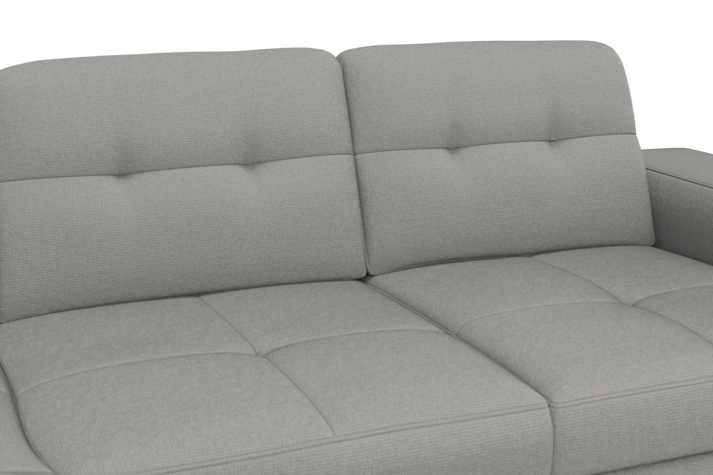 sit&more Ecksofa »Baviene L-Form«, inklusive Sitztiefenverstellung und Federkern, wahlweise Bettfunktion