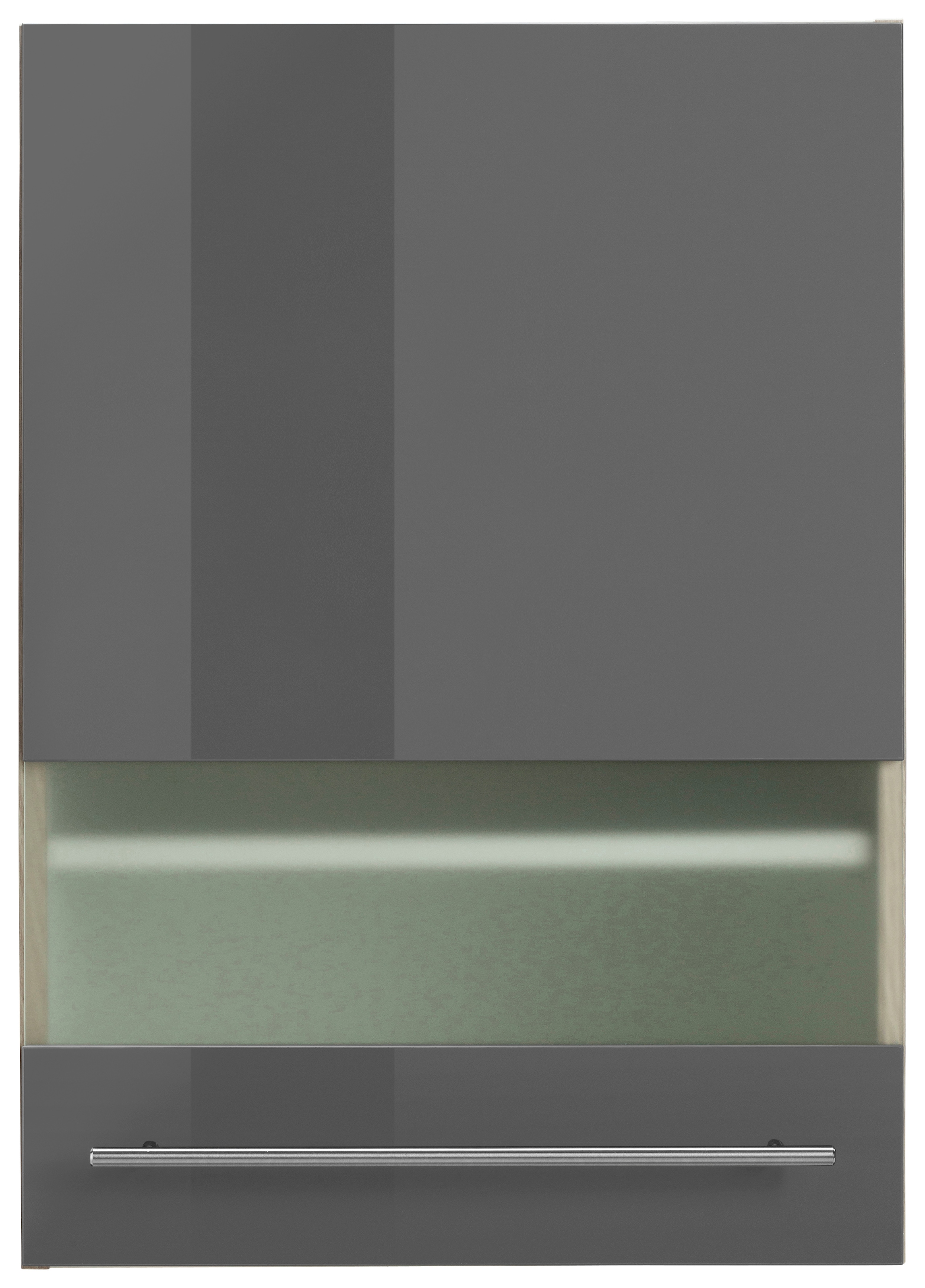 OPTIFIT Glashängeschrank »Bern«, Breite 50 Front mit auf Metallgriff Raten mit Milchglas-Einsatz, cm, kaufen