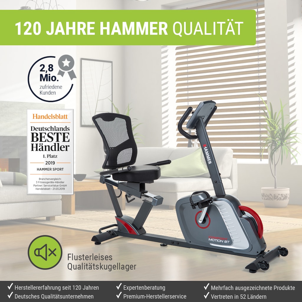 Hammer Liege-Ergometer »Comfort Motion BT«