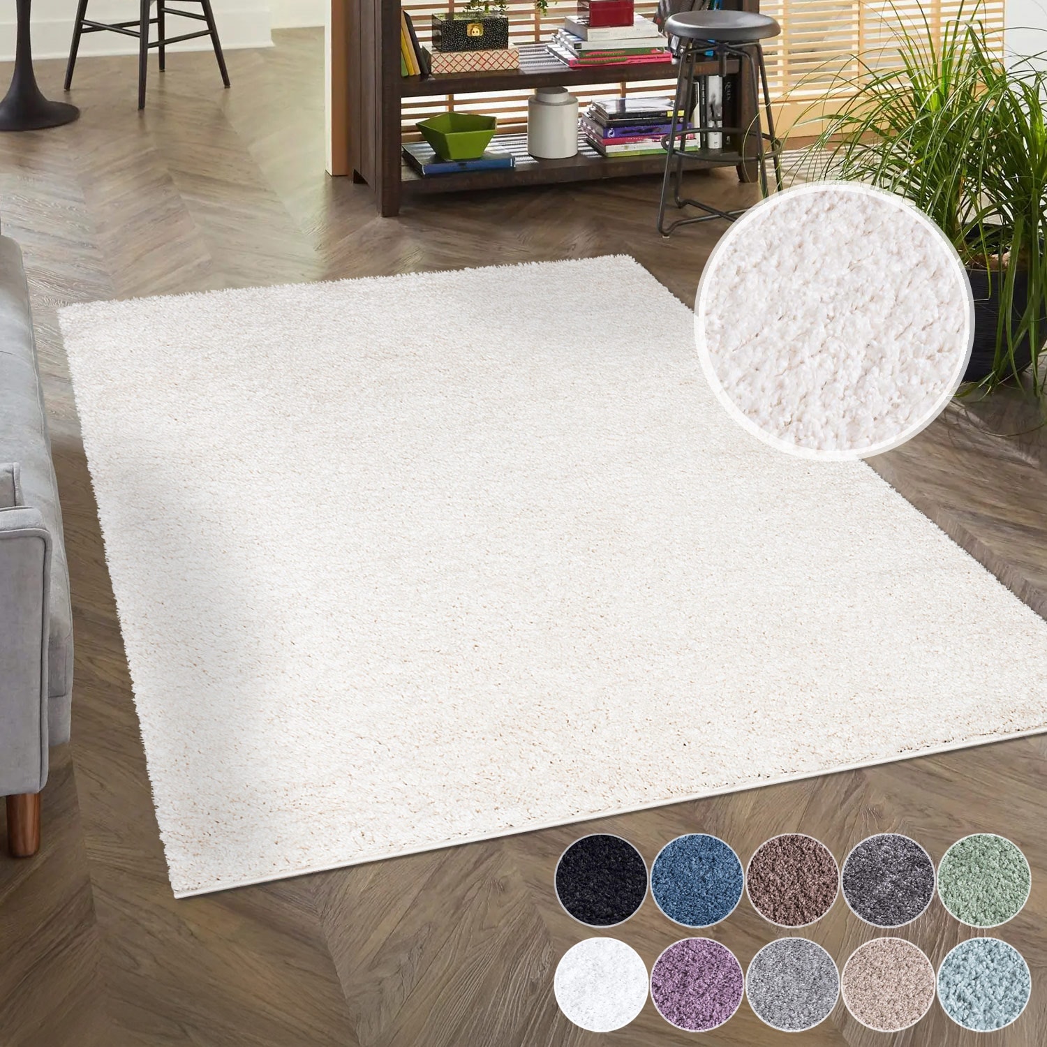 Carpet City Hochflor-Teppich »City Shaggy«, rechteckig, 30 mm Höhe, Auch al günstig online kaufen