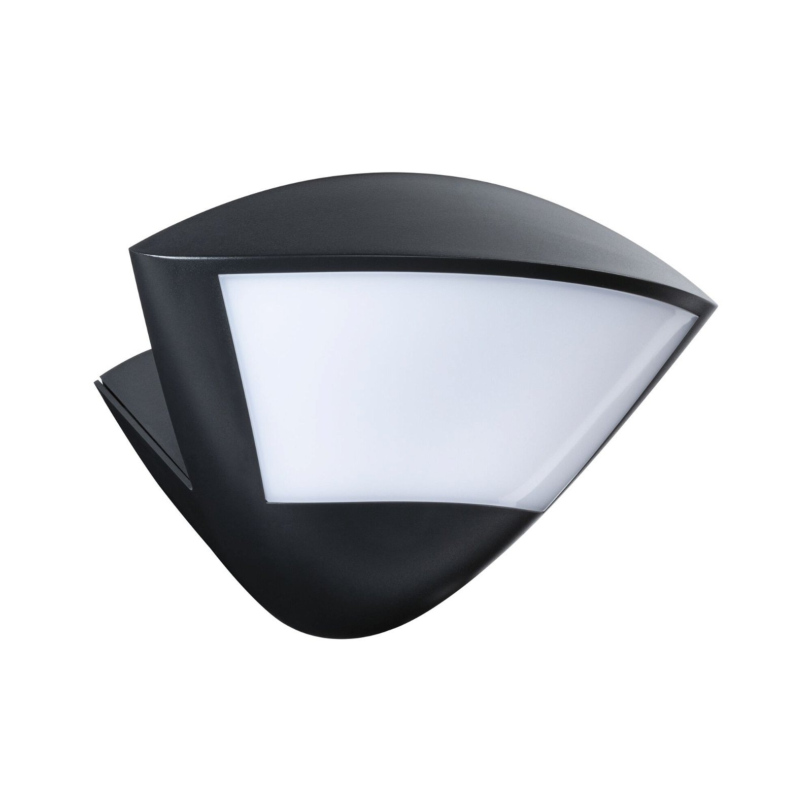 Paulmann LED Außen-Wandleuchte »Skyla IP44 226x164mm 10W 840lm 230V Anthrazit Aluminium«, 1 flammig, Smart Home Zigbee 3.0 Bewegungsmelder insektenfreundlich