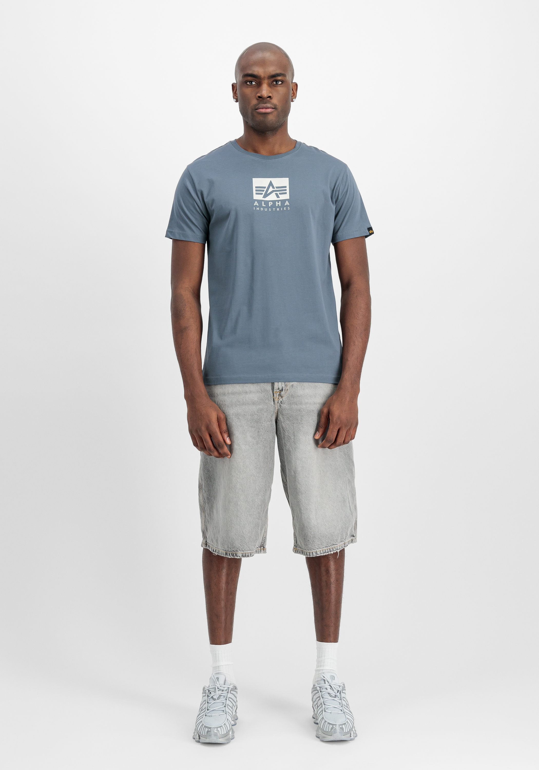 Alpha Industries T-Shirt »Alpha Industries Men - T-Shirts Satin Logo T-Shirt«