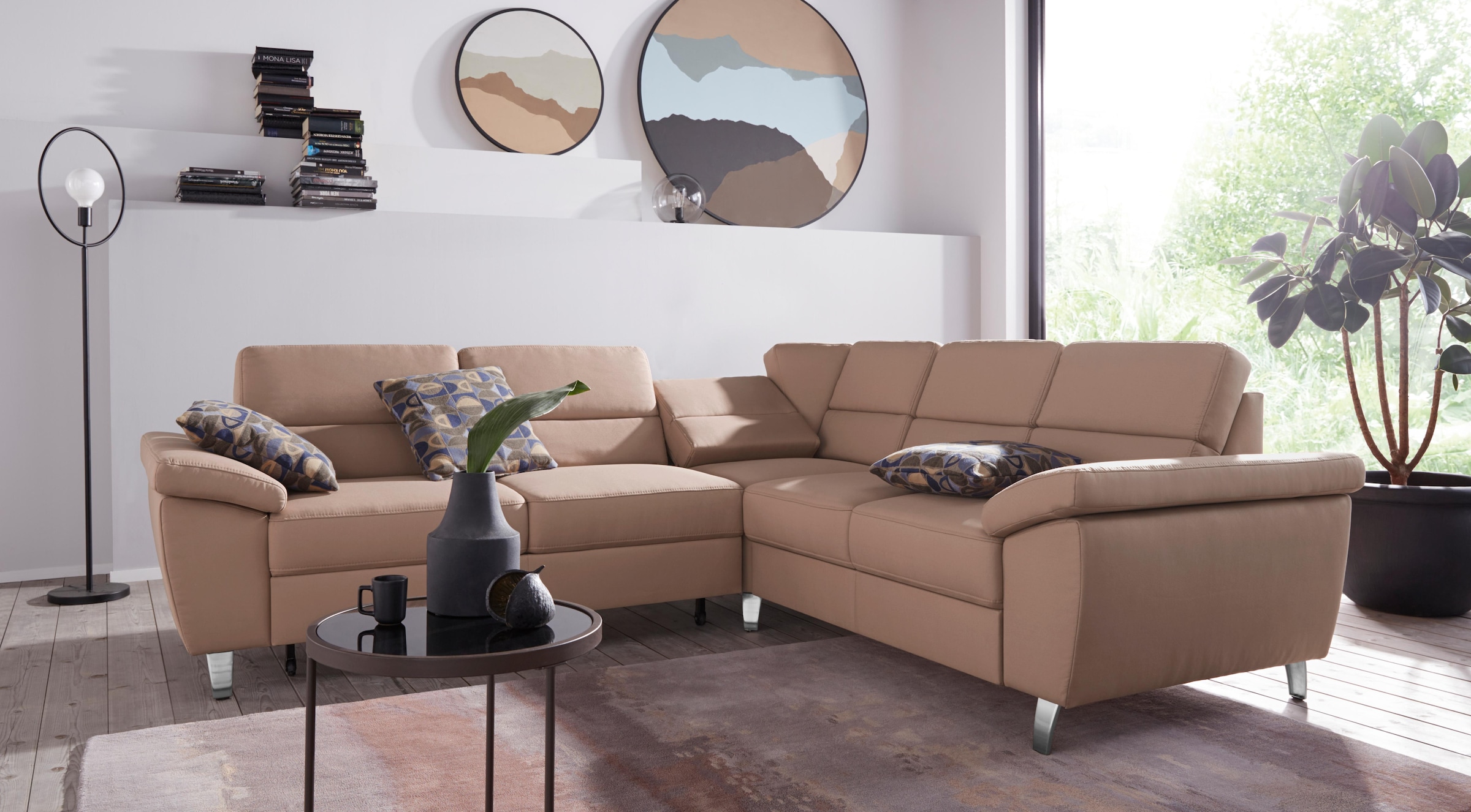 sit&more Ecksofa "Sorano L-Form", wahlweise mit Bett- und Relaxfunktion, in günstig online kaufen