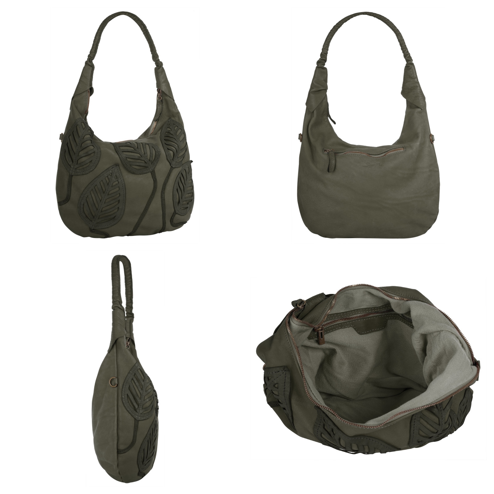 Samantha Look Shopper, echt Leder, Made in Italy