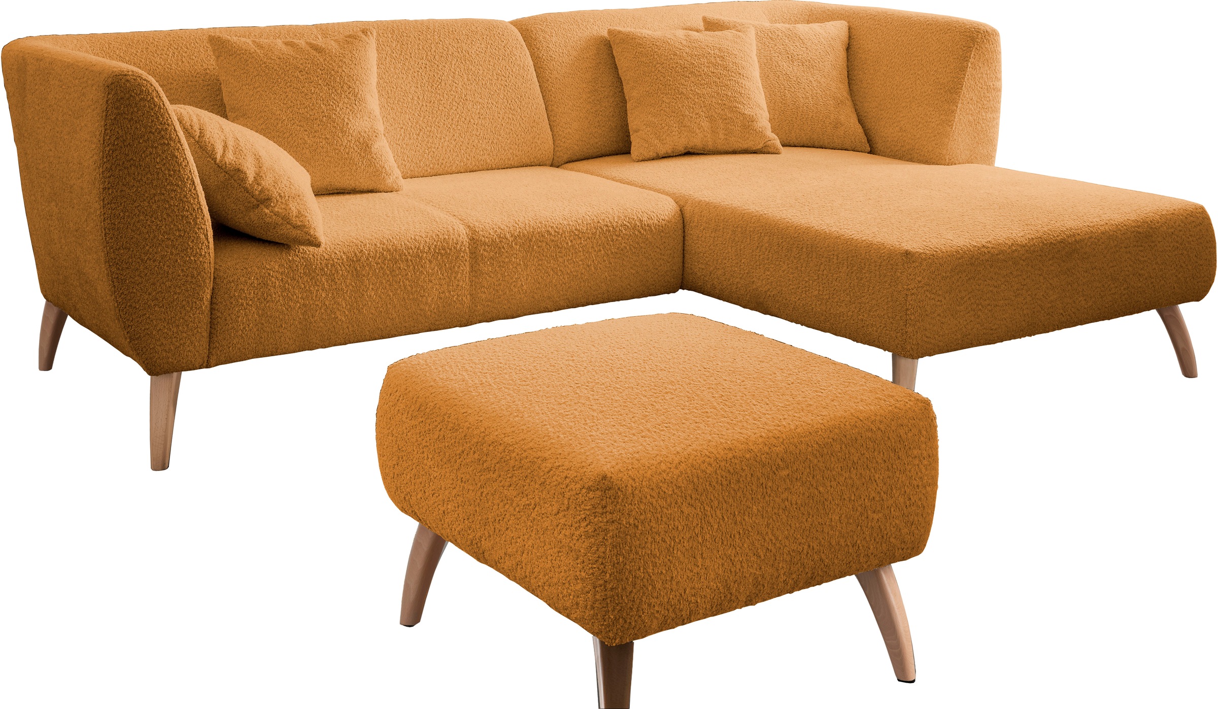 INOSIGN Ecksofa »Colori Polstermöbel mit zeitlos eleganter Rückenführung. L günstig online kaufen