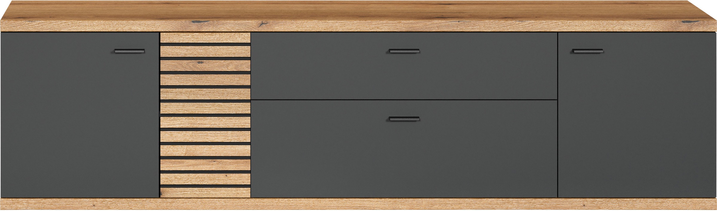 INOSIGN Lowboard »Galway TV-Kommode«, TV-Lowboard im Modernen Design, Breite 202 cm
