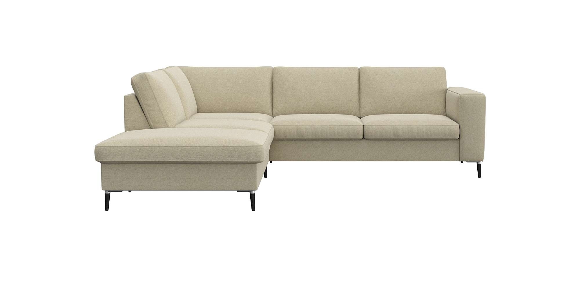 FLEXLUX Ecksofa »Fiore, bequem und komfortabel, zeitlos, OTTOs Choice, L-Fo günstig online kaufen