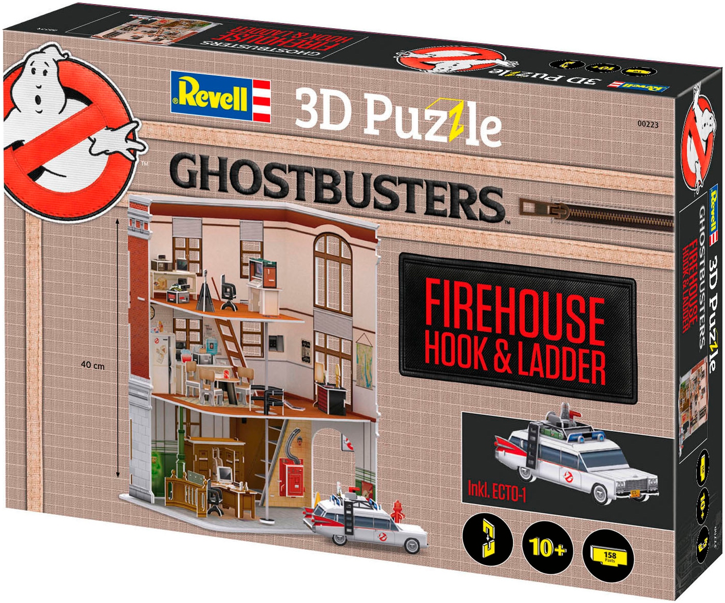 Revell® 3D-Puzzle »Ghostbusters Feuerwache aus Manhattan«