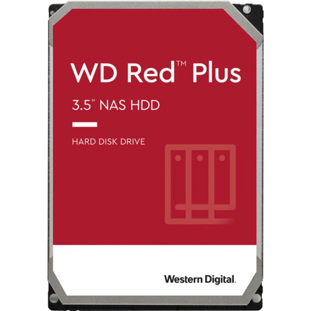 Western Digital interne HDD-Festplatte »WD Red Plus«, 3,5 Zoll