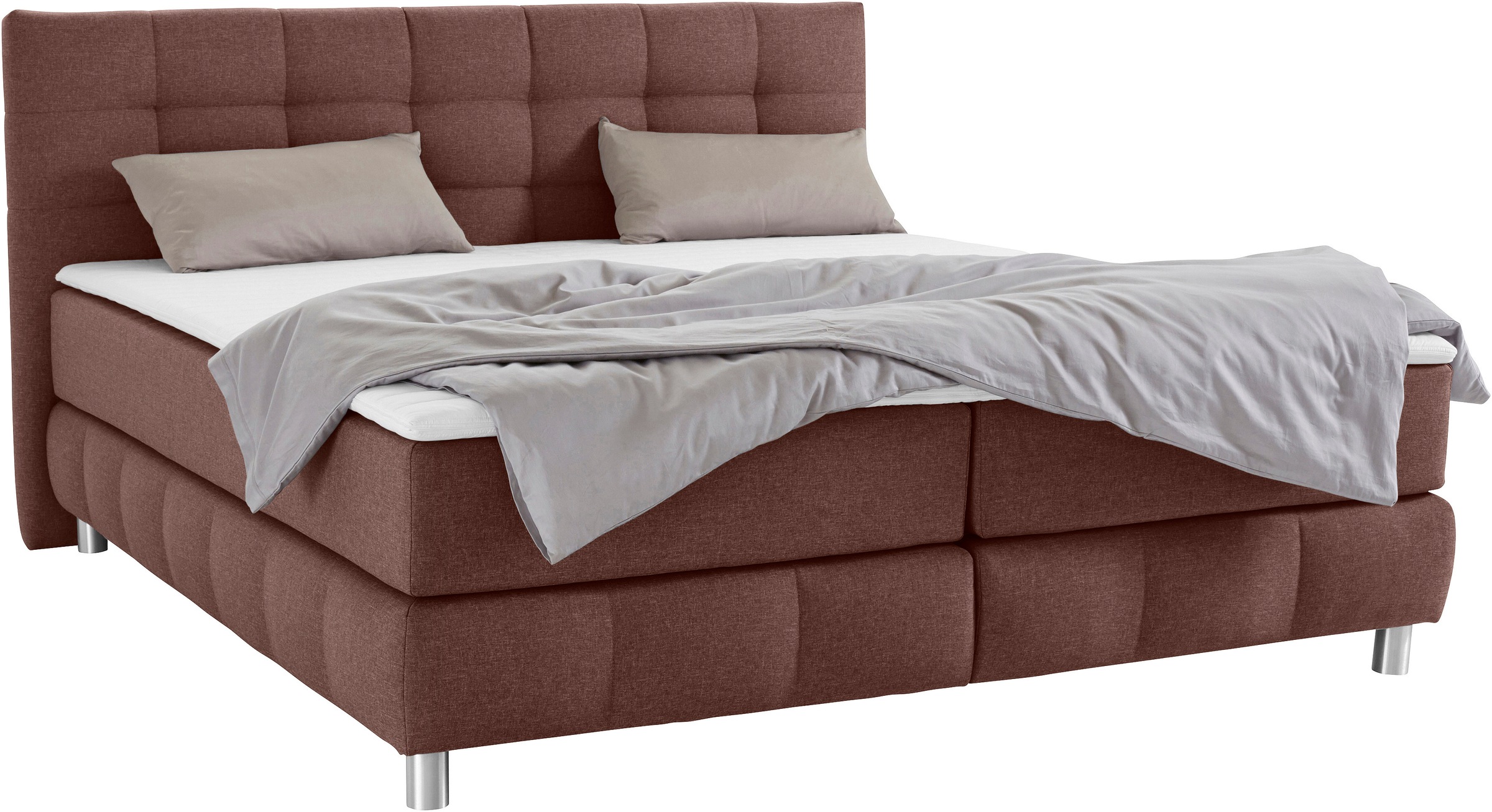 andas Boxspringbett »Salo«, incl. Topper, 6 Breiten, 2 Härtegrade, TFK auch günstig online kaufen