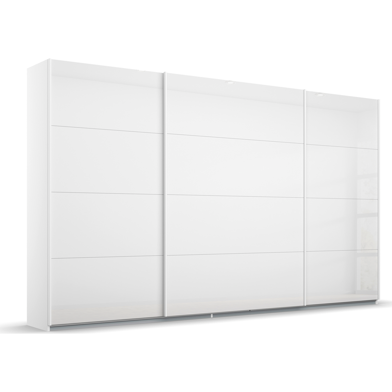 RAUCH Schwebetürenschrank »Kleiderschrank Schrank Garderobe KOLUNA mit hochwertiger Glasfront« Breiten 203/271/315/360 cm Höhen 210/229 cm,...