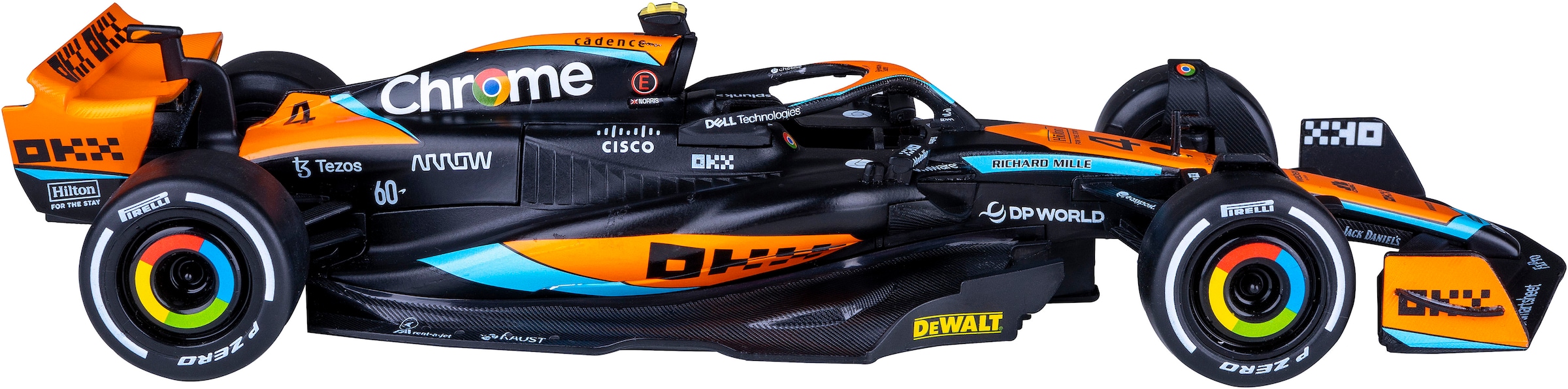 Jamara Spielzeug-Auto »Diecast, McLaren MCL60 2023, schwarz«