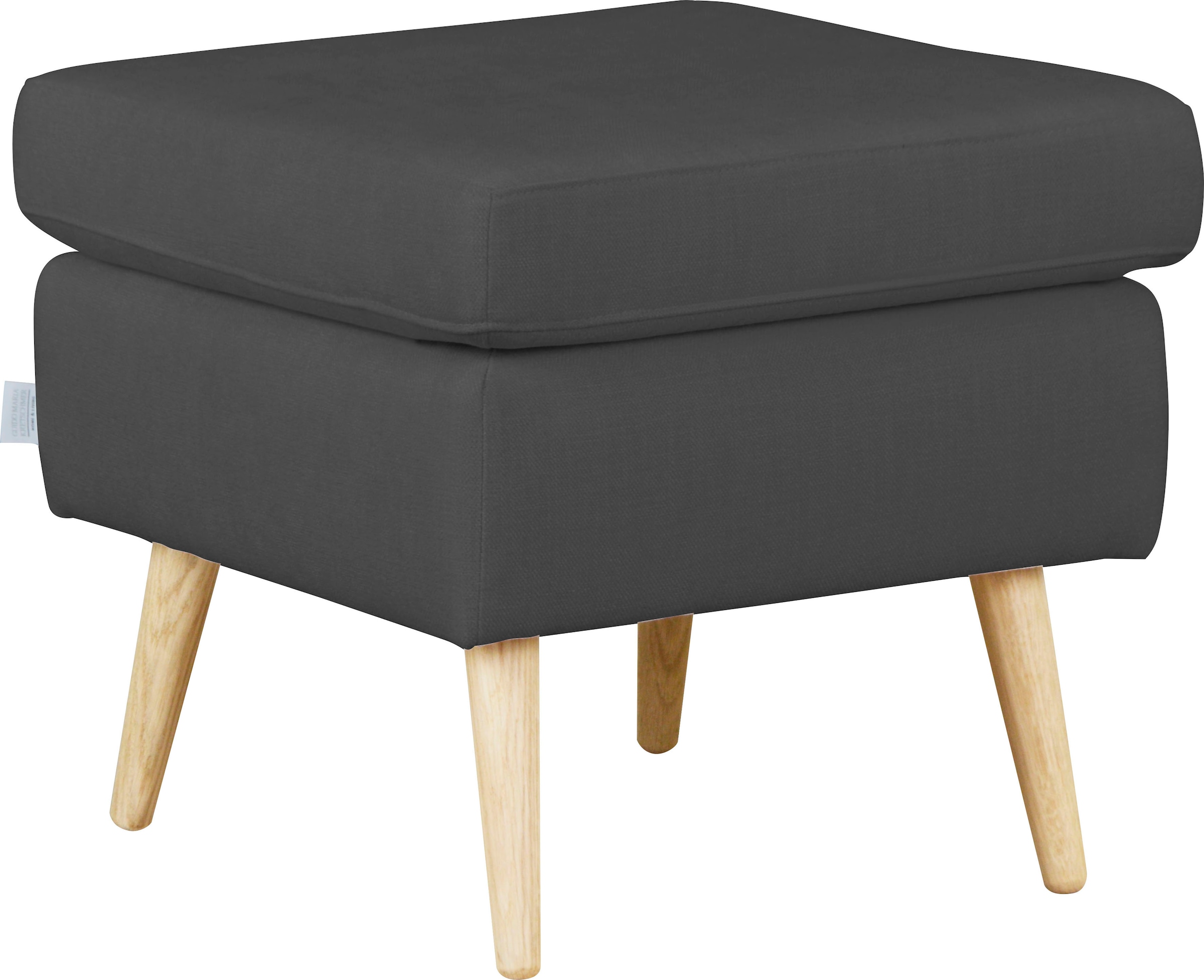 Guido Maria Kretschmer Home&Living Hocker »Salla«, Bezug auch in Luxus-Microfaser in Teddyfelloptik
