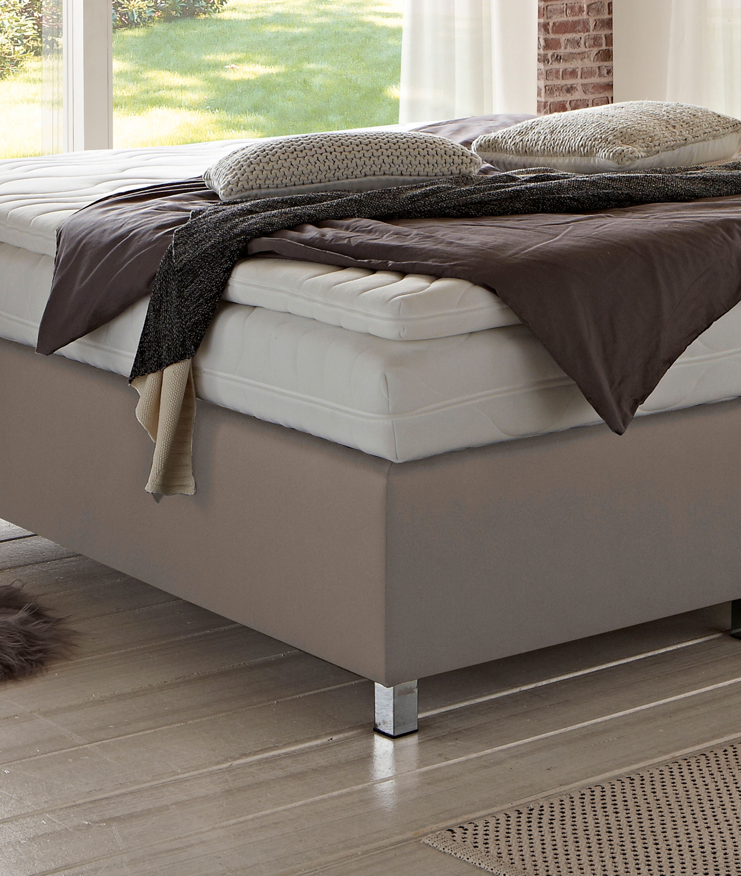 Westfalia Schlafkomfort Boxspringbett »London in den Breiten 160x200, 180x2 günstig online kaufen