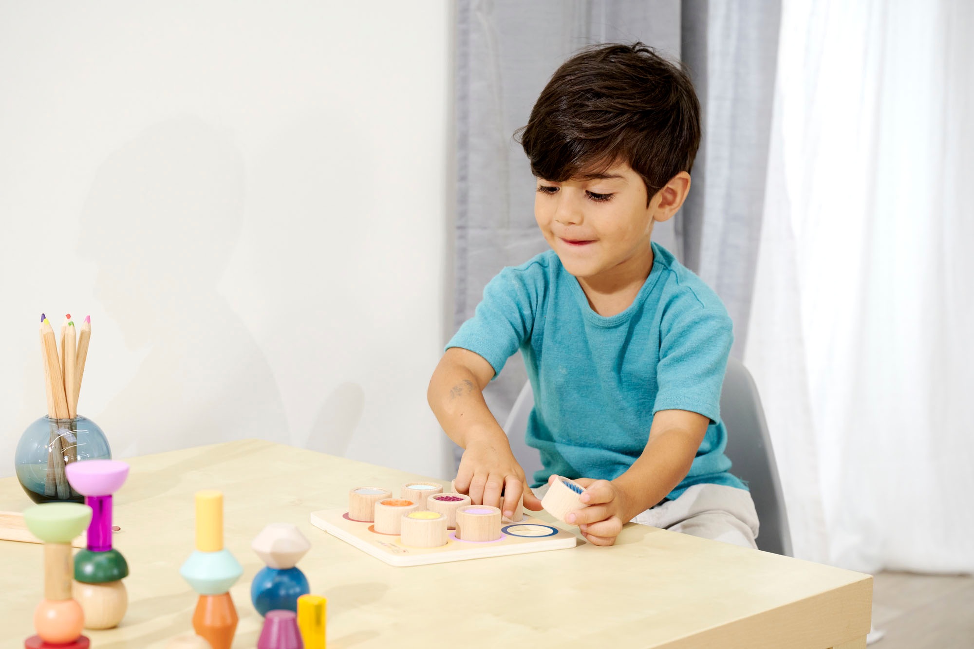 Eichhorn Lernspielzeug »Montessori Fühlbrett«, FSC®- schützt Wald - weltweit